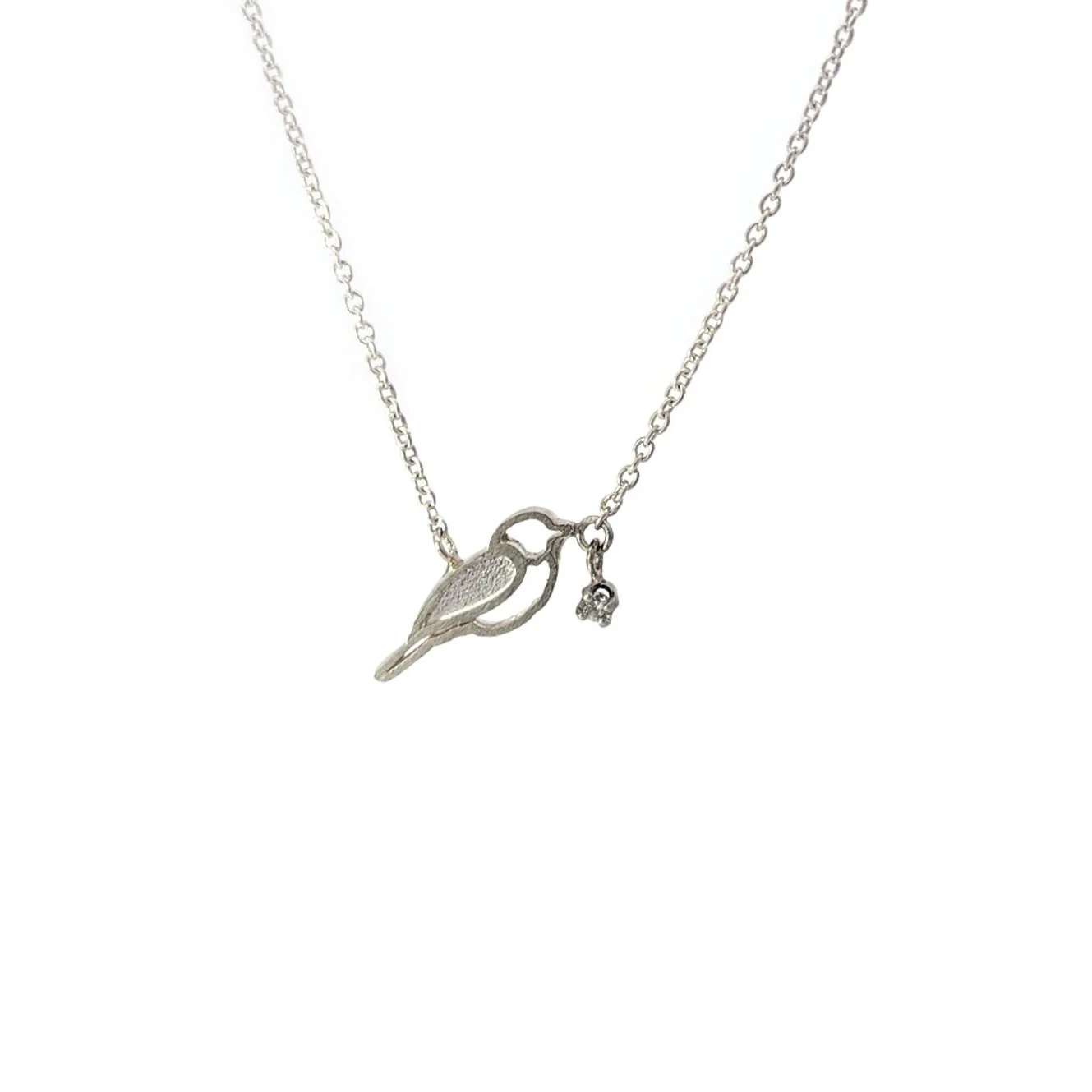 Birthstone Birds Gemstone Necklace - Image 5