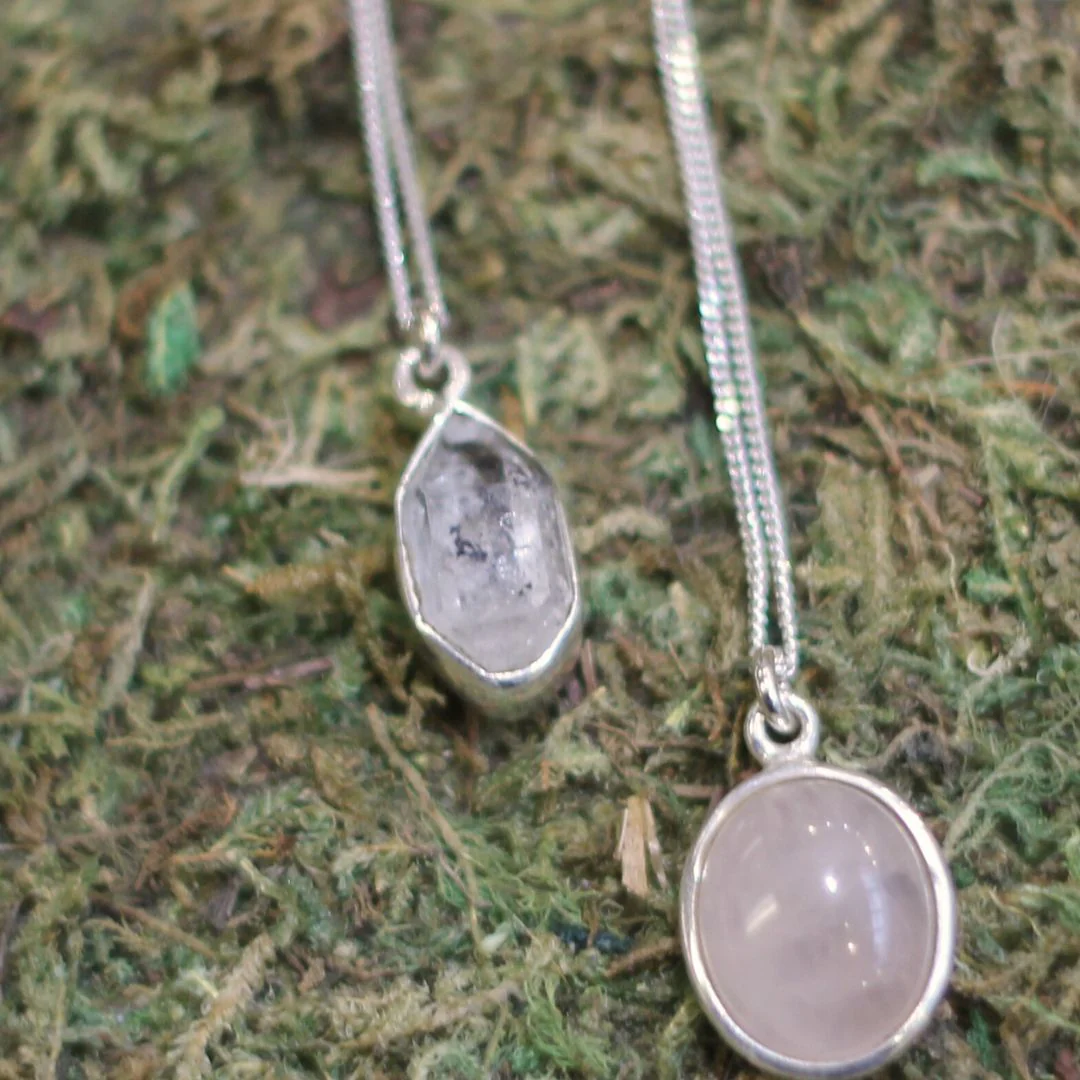 Black Rutilated Quartz Necklace - Image 2