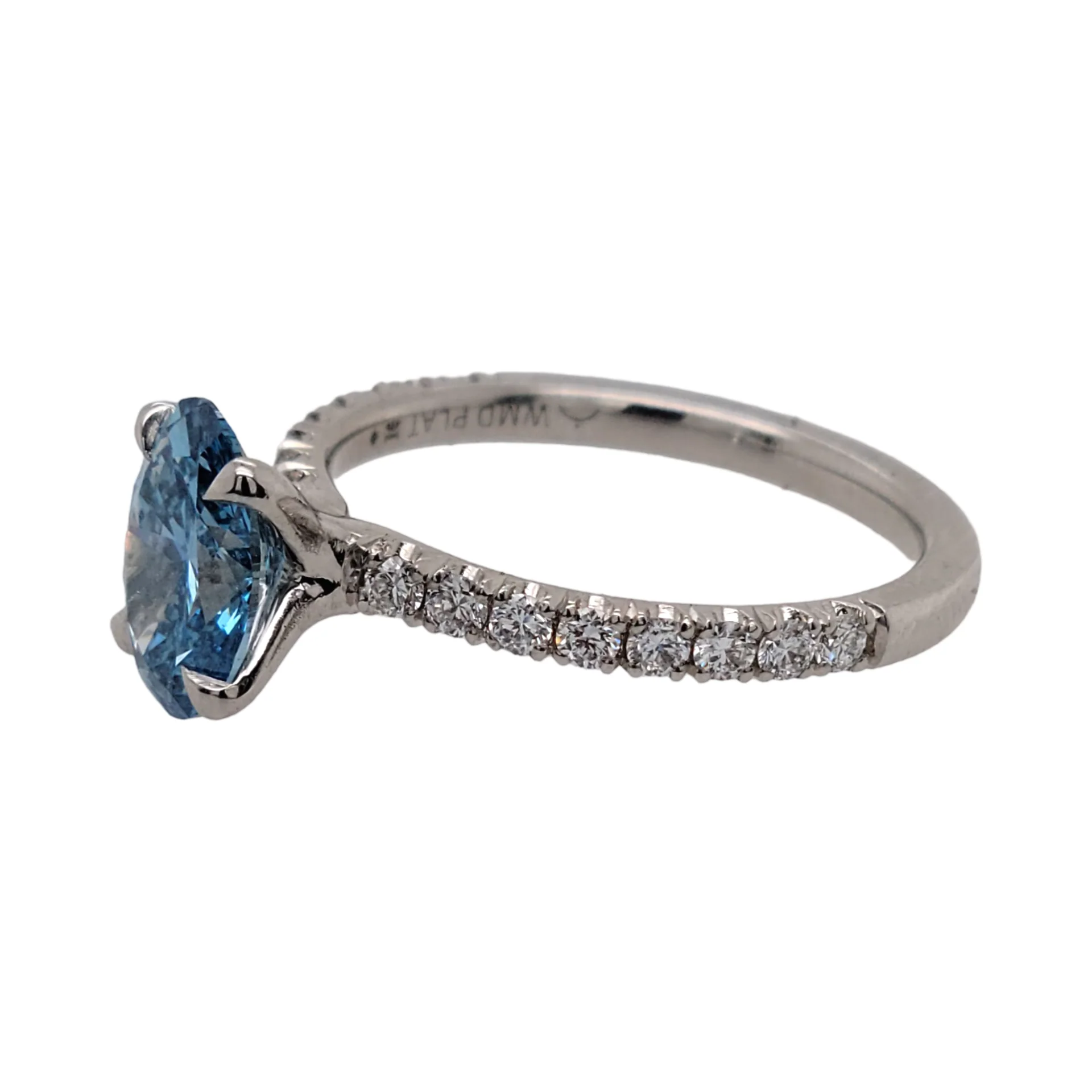 Blue Diamond Ring - Image 2