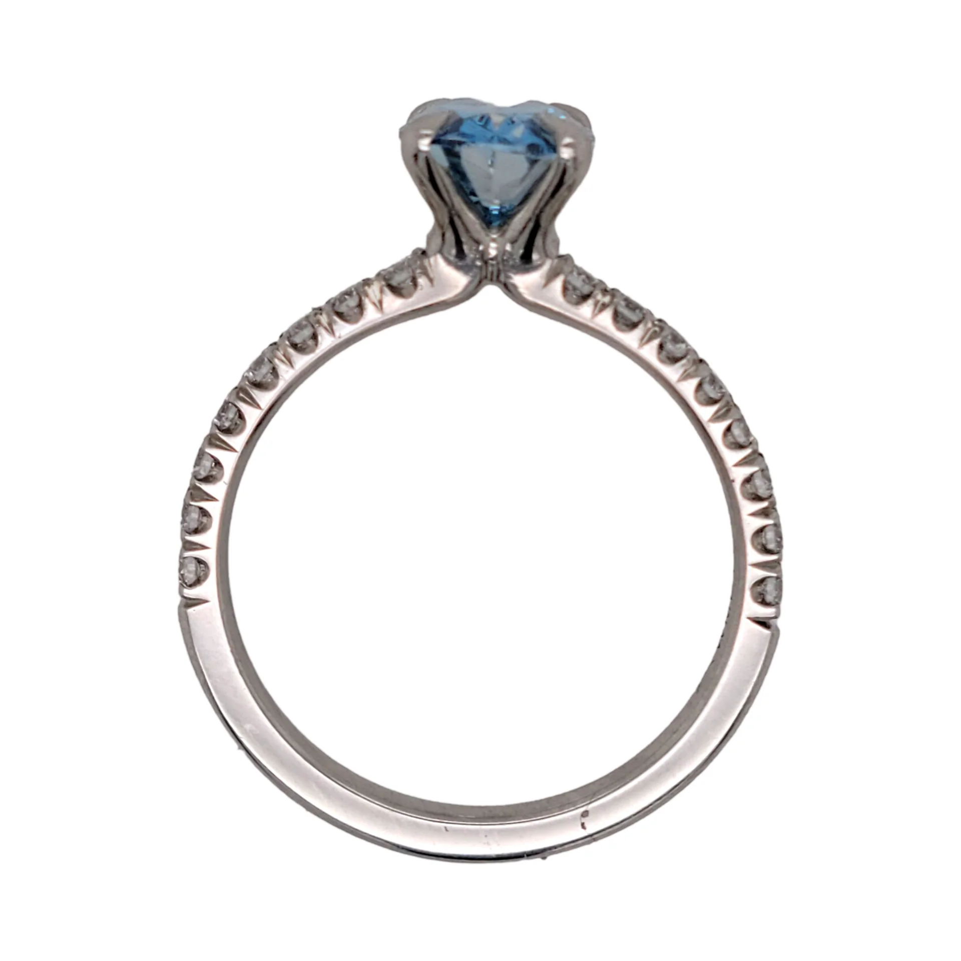 Blue Diamond Ring - Image 3