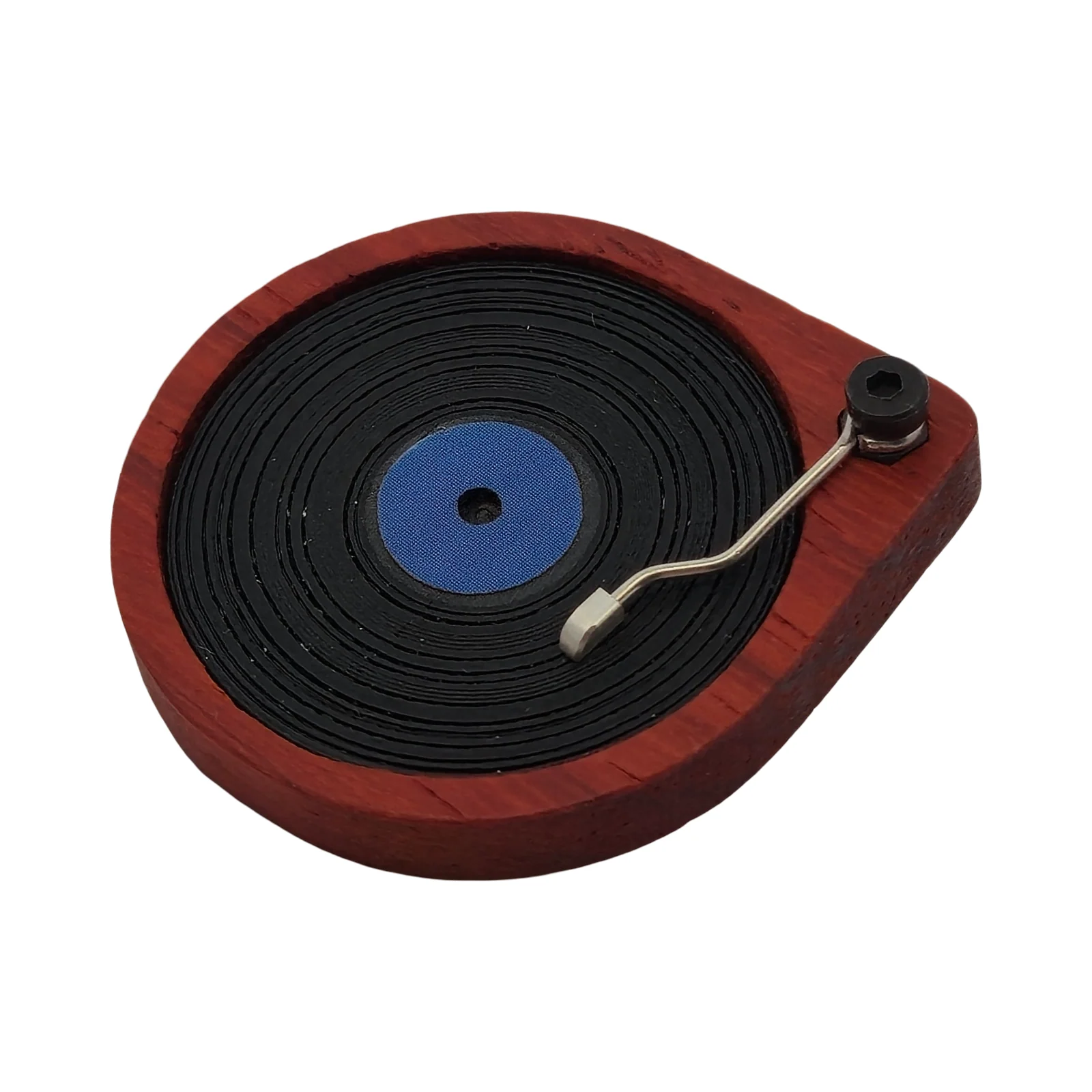 Blue Record Player Brooch - Image 2