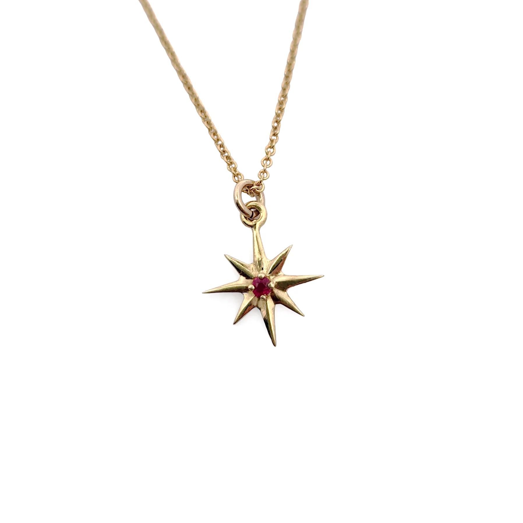 Brass Star Burst Necklaces - Image 10