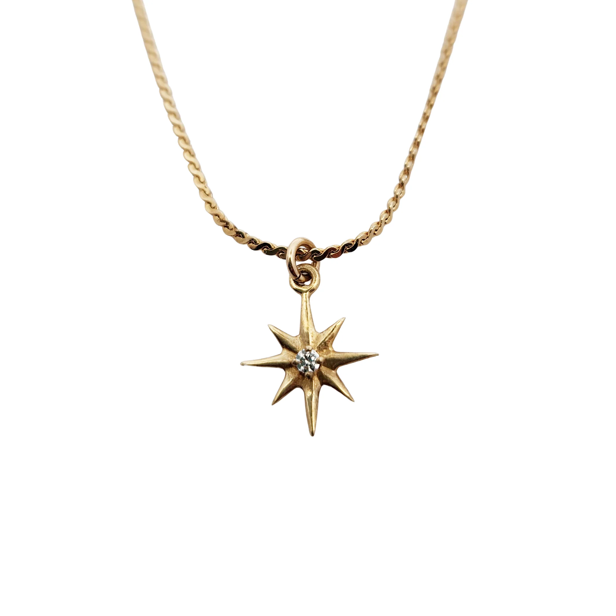 Brass Star Burst Necklaces - Image 12
