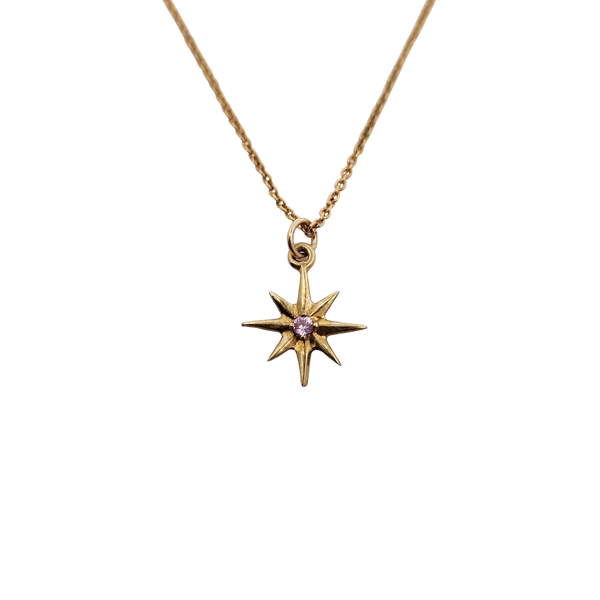 Brass Star Burst Necklaces - Image 14