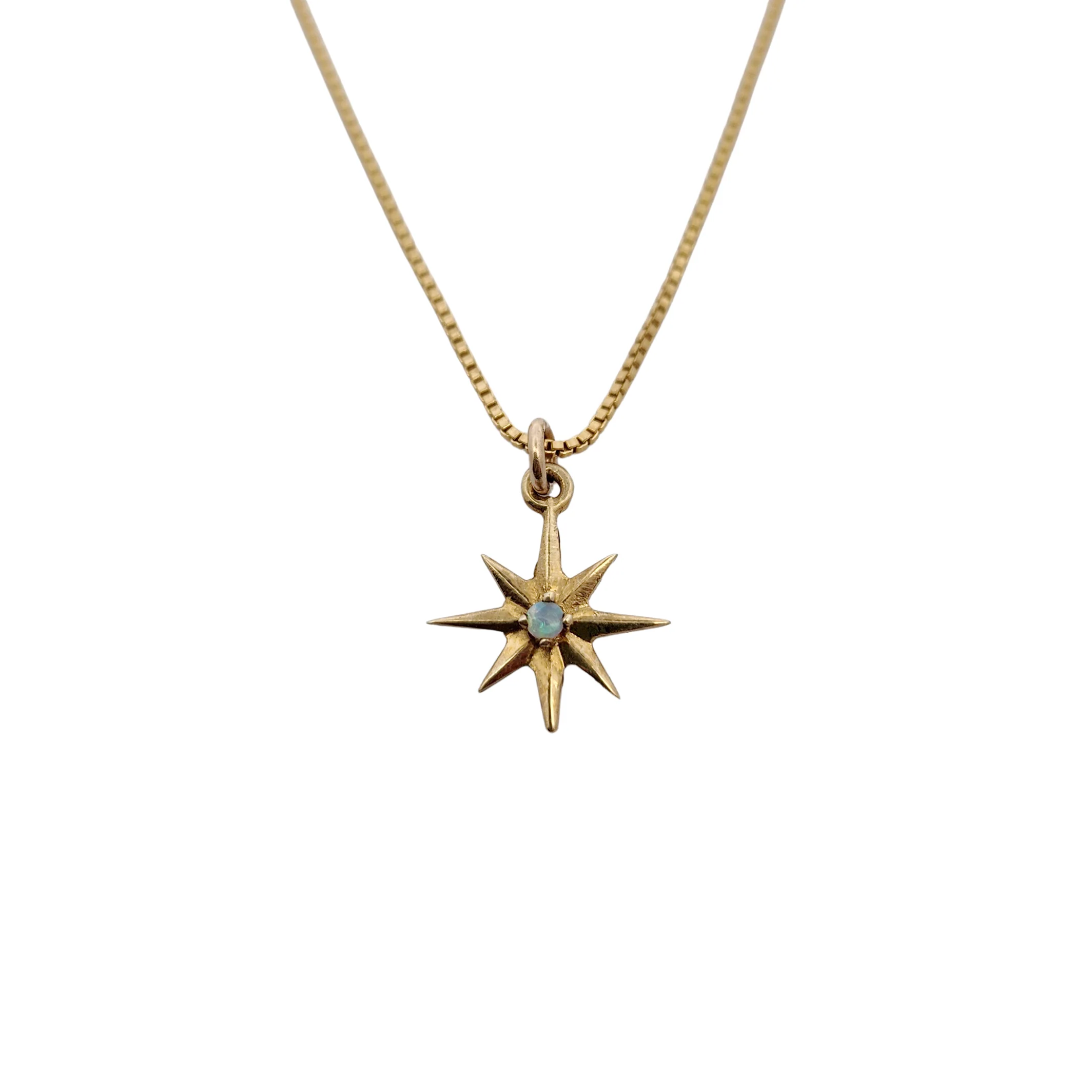 Brass Star Burst Necklaces - Image 4