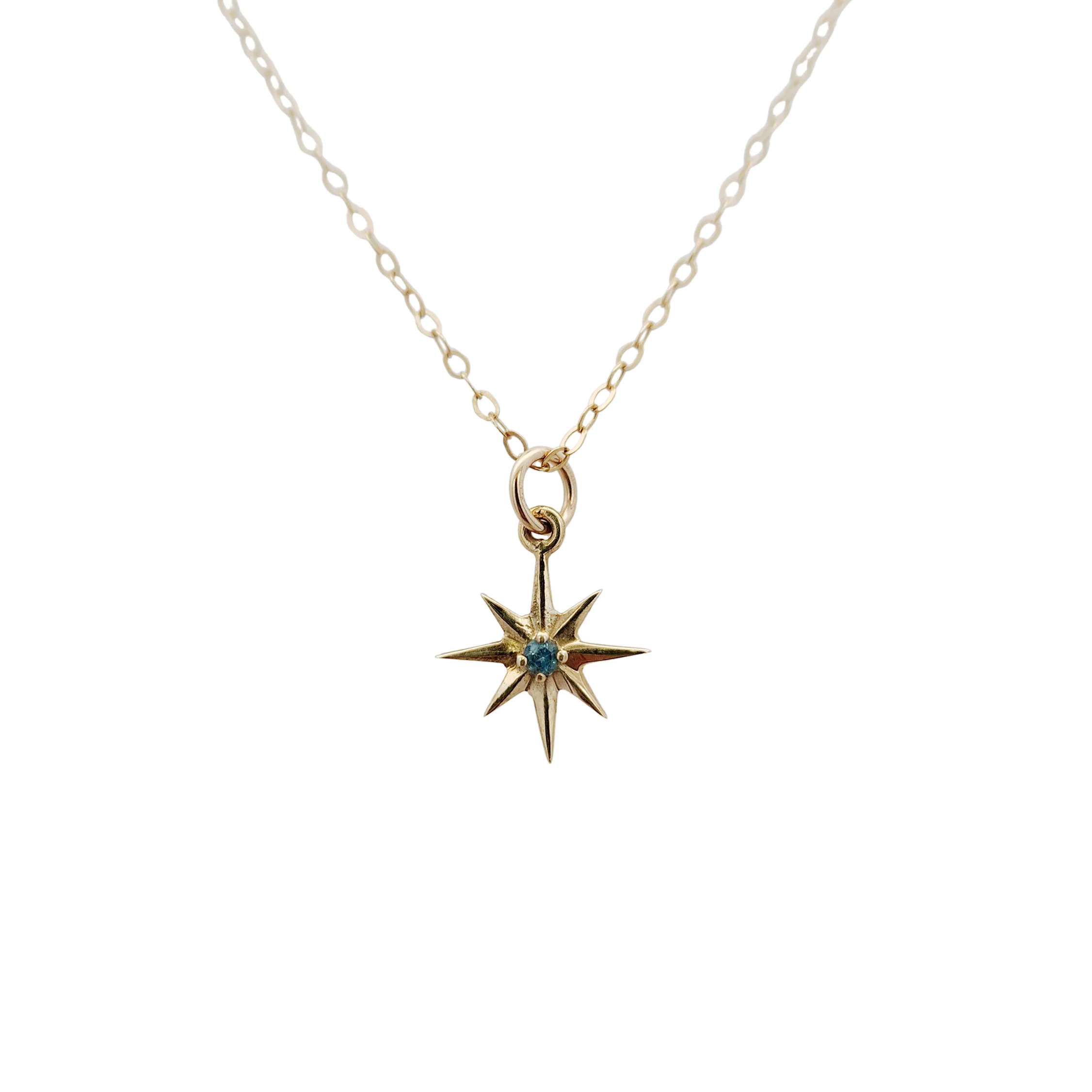 Brass Star Burst Necklaces - Image 5