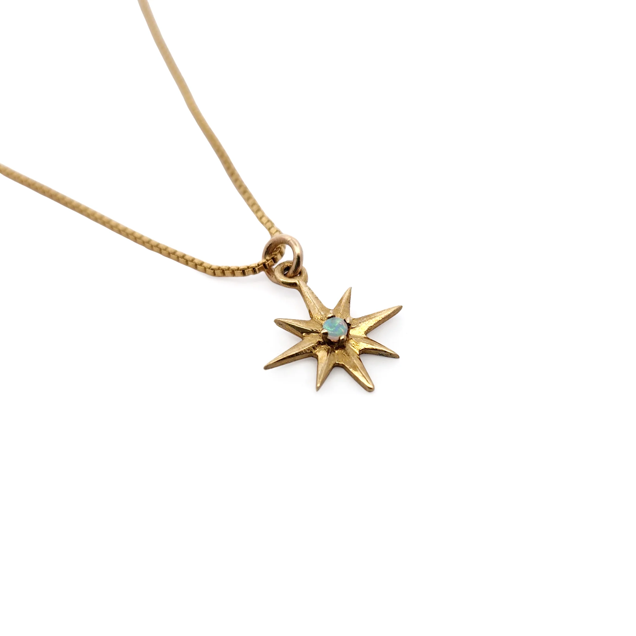 Brass Star Burst Necklaces - Image 9