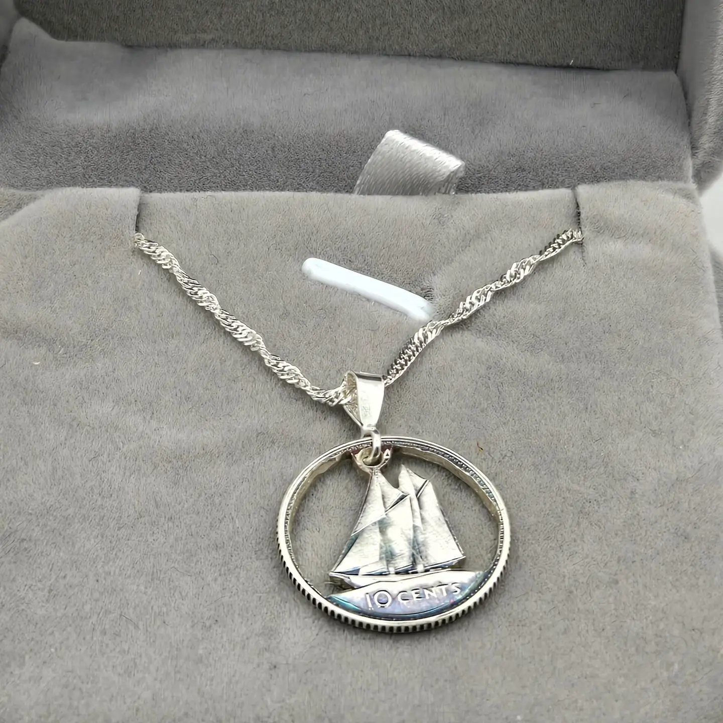 Canadian Dime Coin Pendant - Image 3