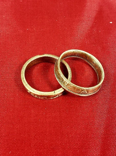 Canadian Penny Coin Rings - Image 4