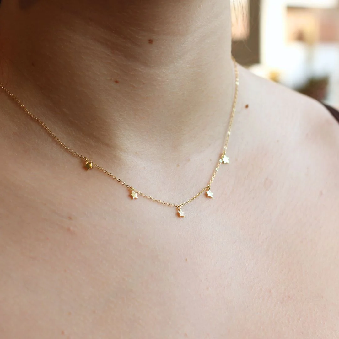 Constellations - Dainty Star Necklace - Image 2