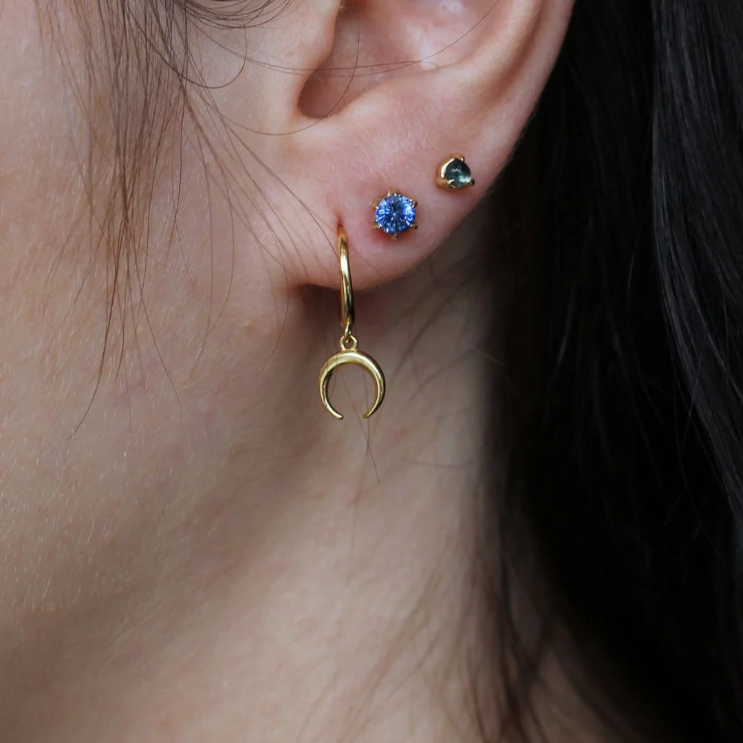 Cresent Moon Earrings - Image 2
