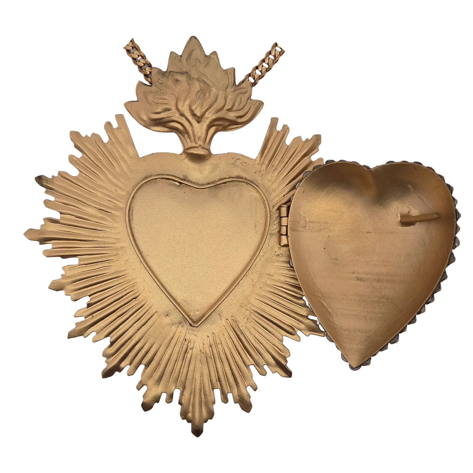 Crystal Heart Necklaces With Lockets - Image 2