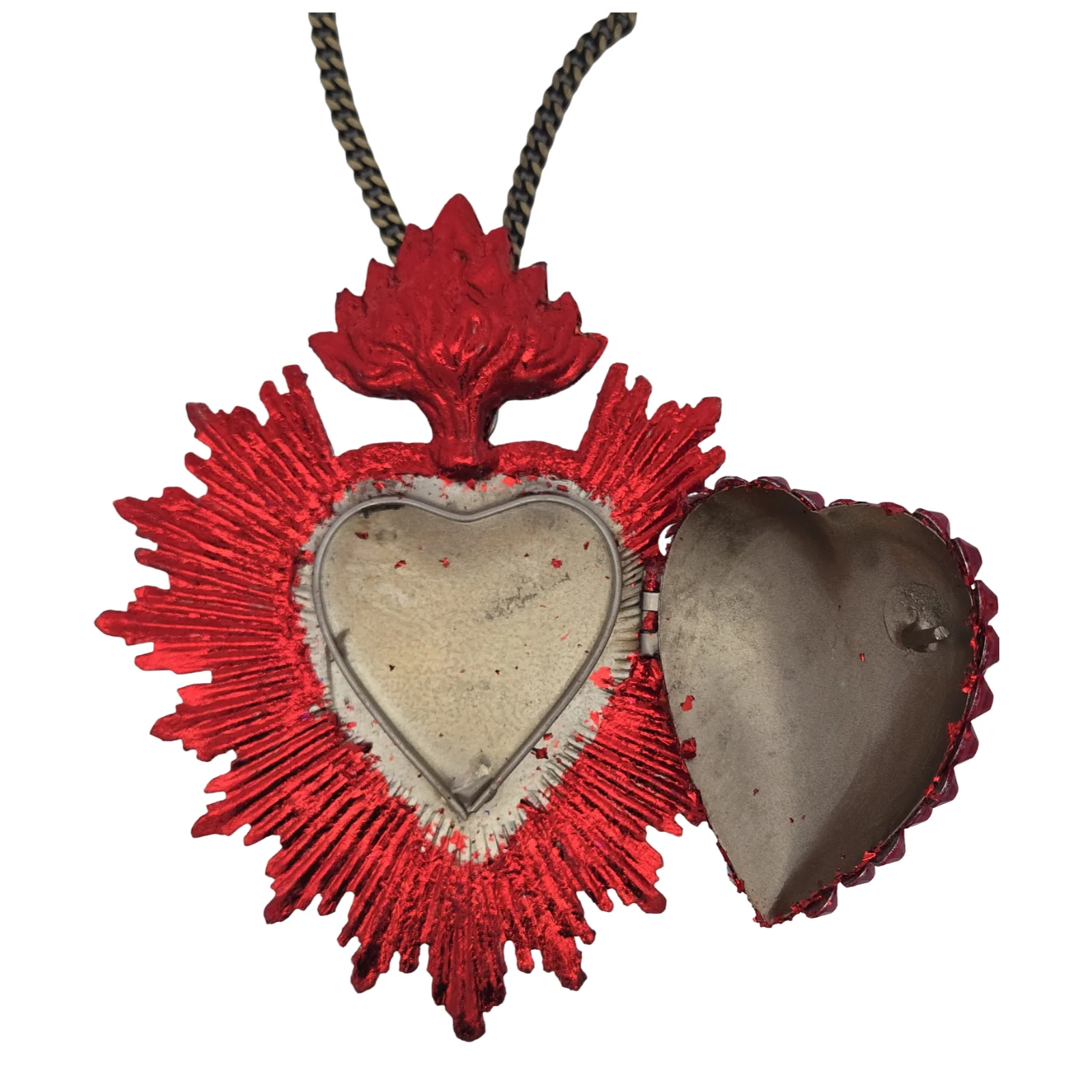 Crystal Heart Necklaces With Lockets - Image 6