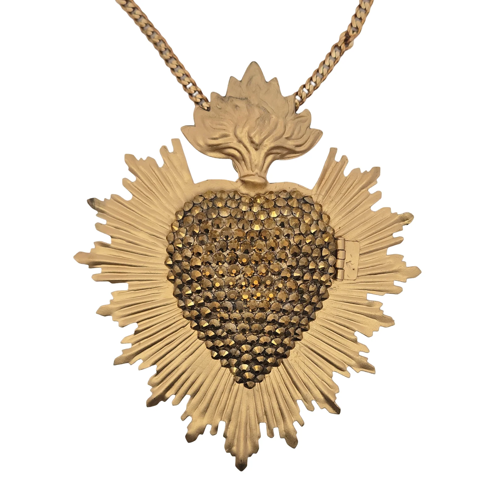 Crystal Heart Necklaces With Lockets - Image 7
