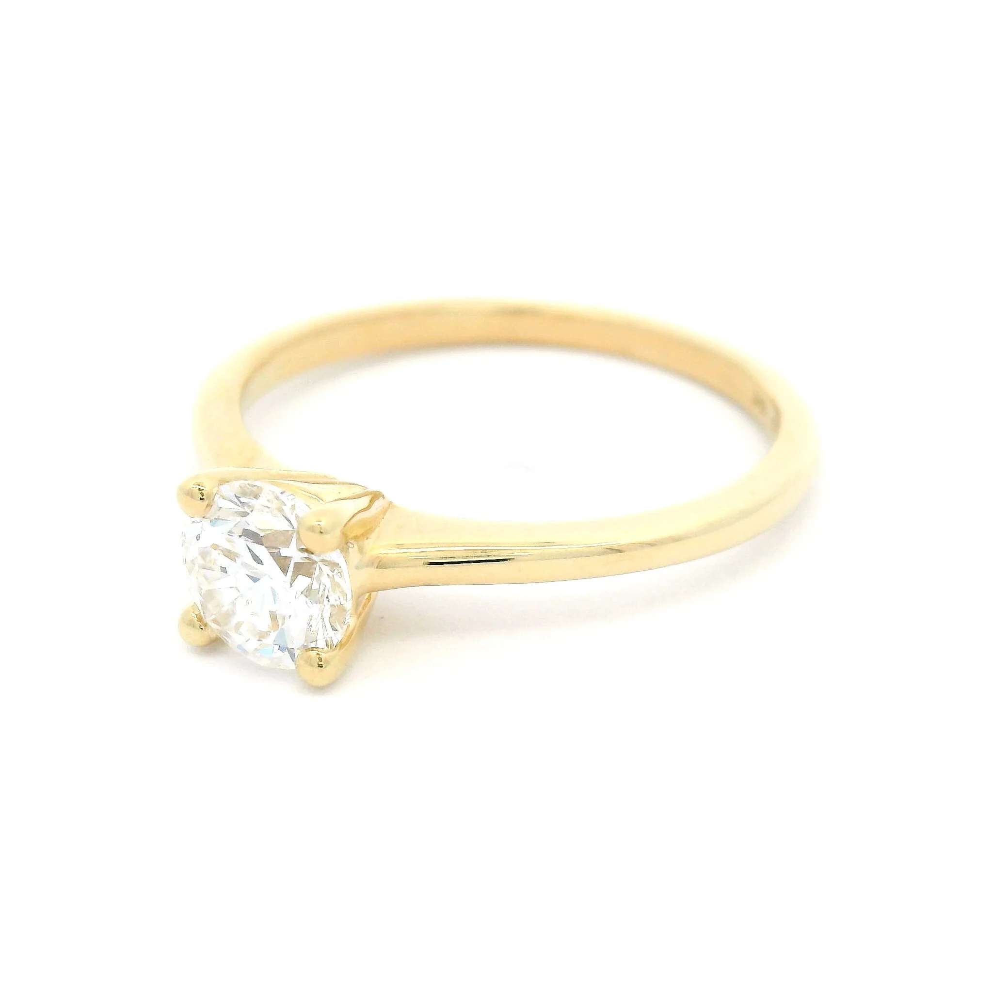 10k Yellow Gold Solitaire with 0.71ct Lab Grown Diamond - Image 2