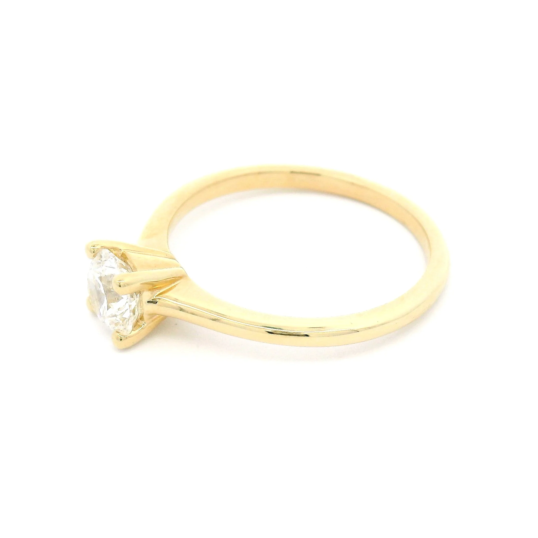 10k Yellow Gold Solitaire with 0.71ct Lab Grown Diamond - Image 3