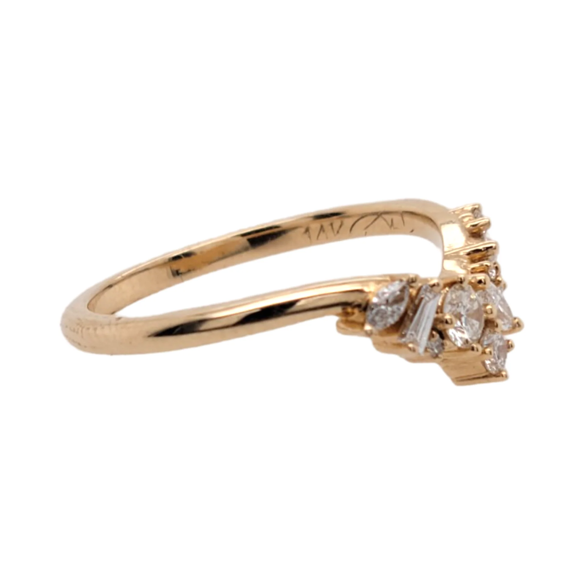 Diamond Cluster Ring - Image 2