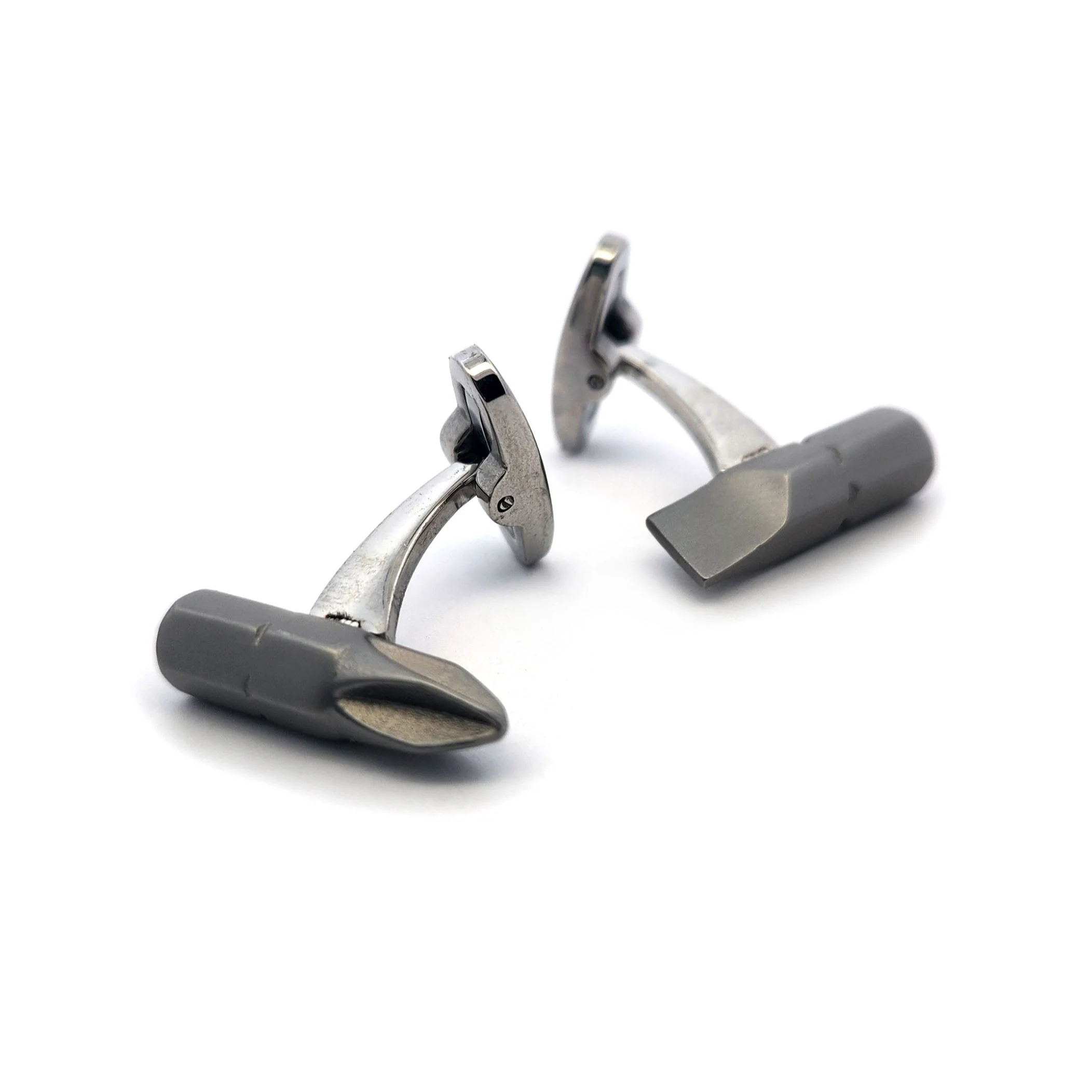Drill Bit & Screwdriver Cufflinks