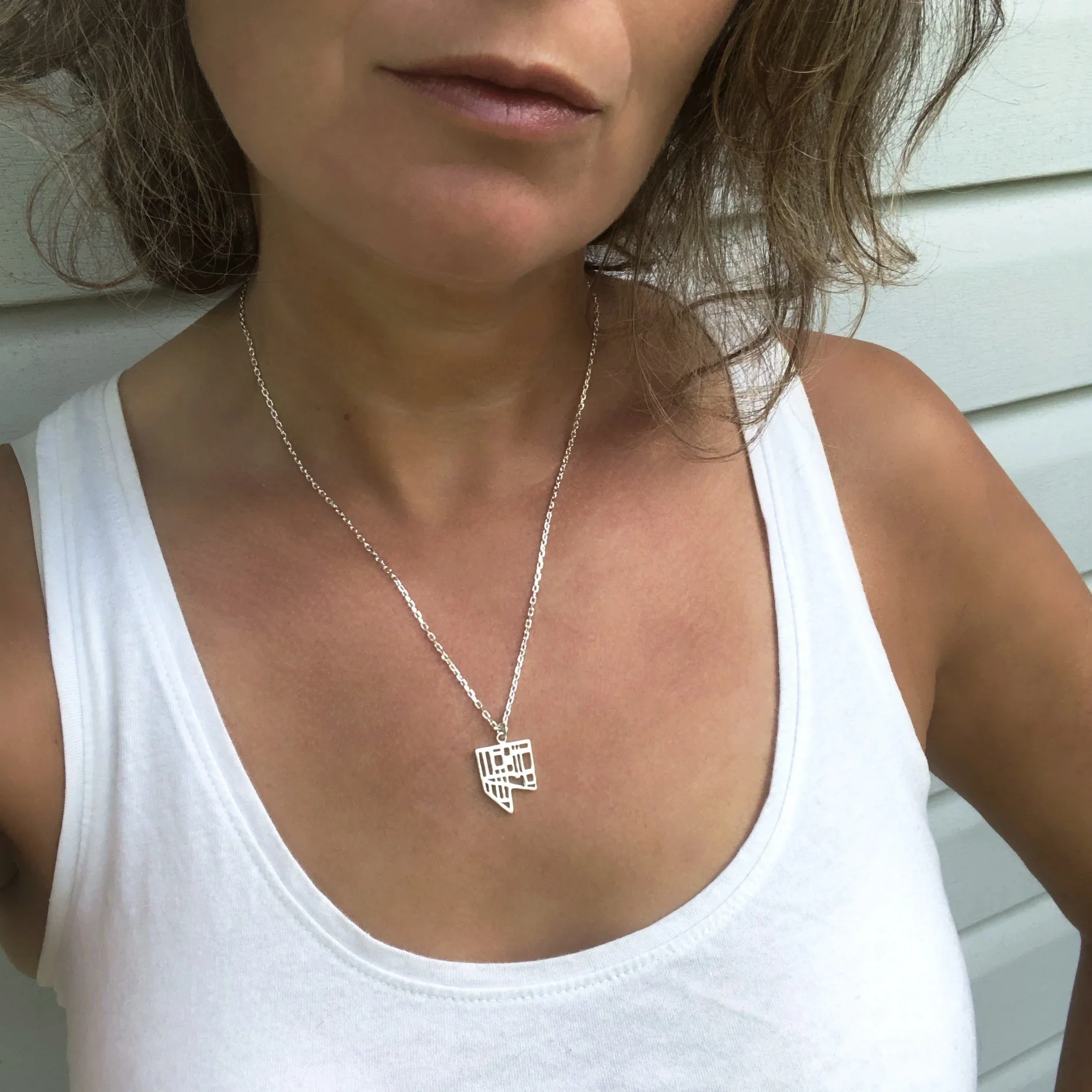Dufferin / Bloordale / Brockton Map Pendant - Image 3