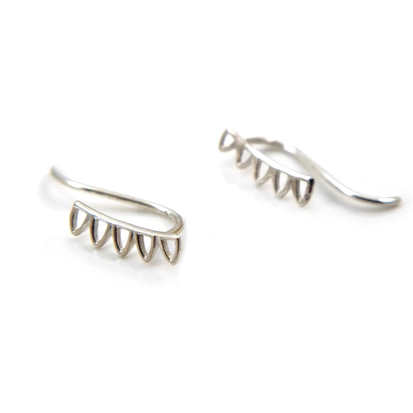 Floral Climber Earrings - Image 3