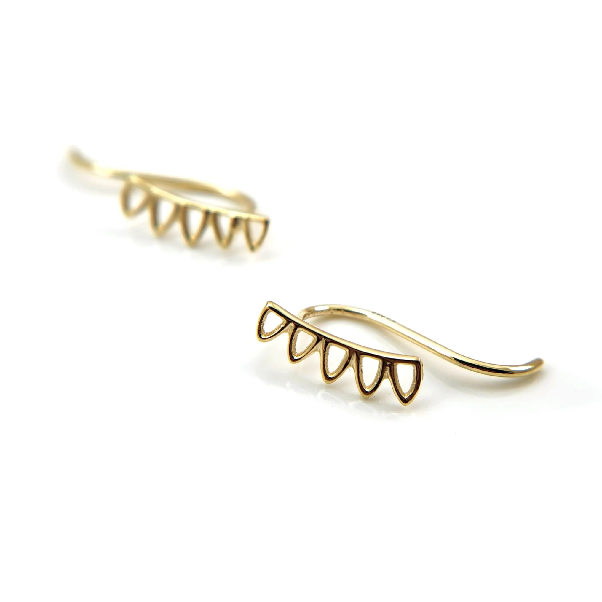 Floral Climber Earrings - Image 4