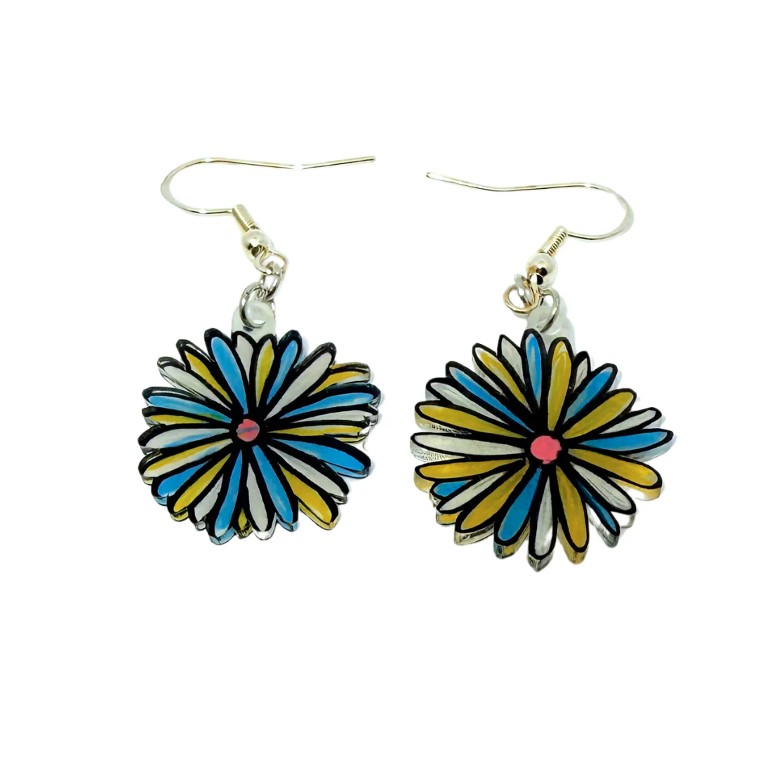 Flower Power Earrings - Image 3