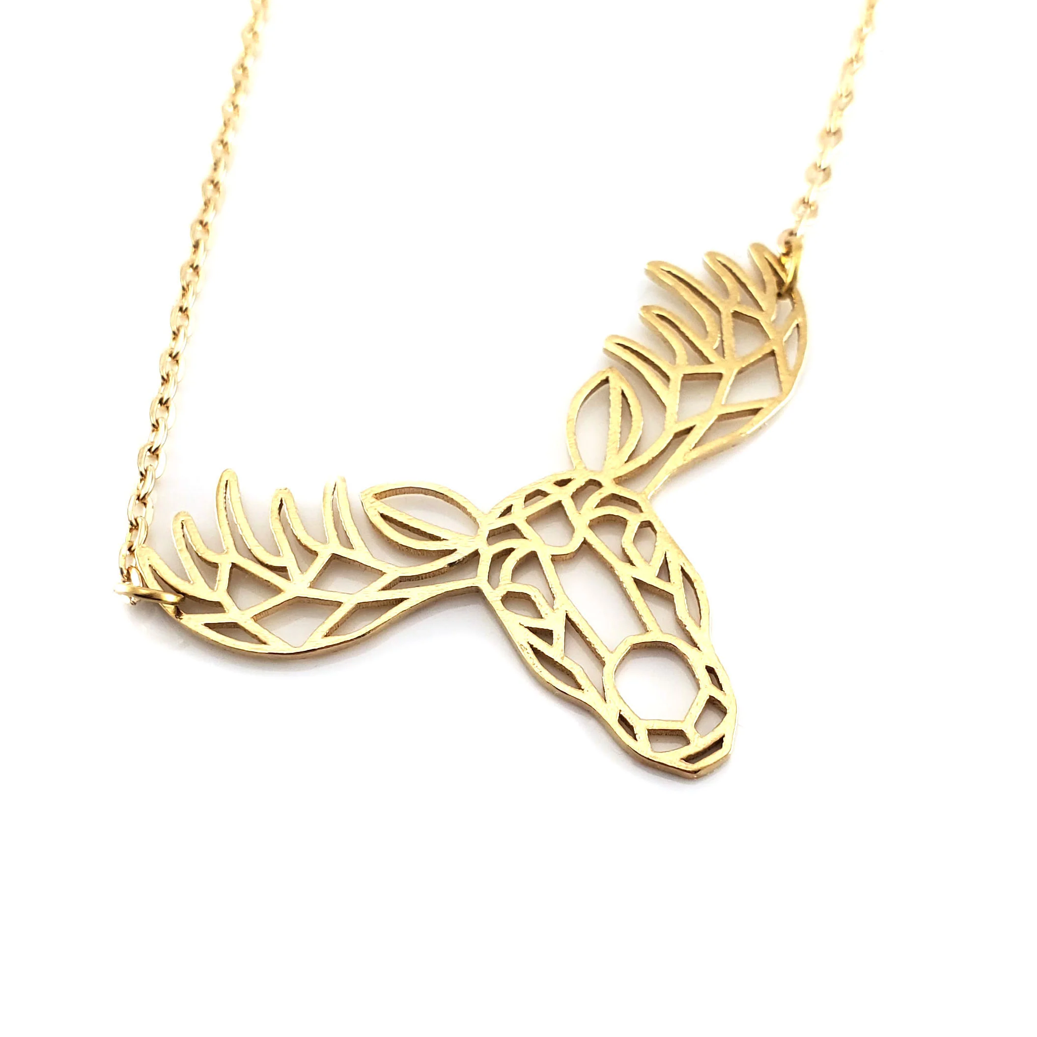 Geometric Moosehead Necklace - Image 3