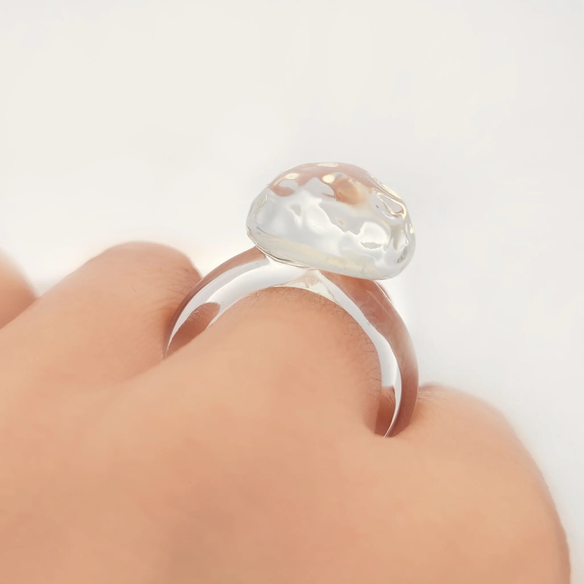 Glass Moon Ring - Image 4