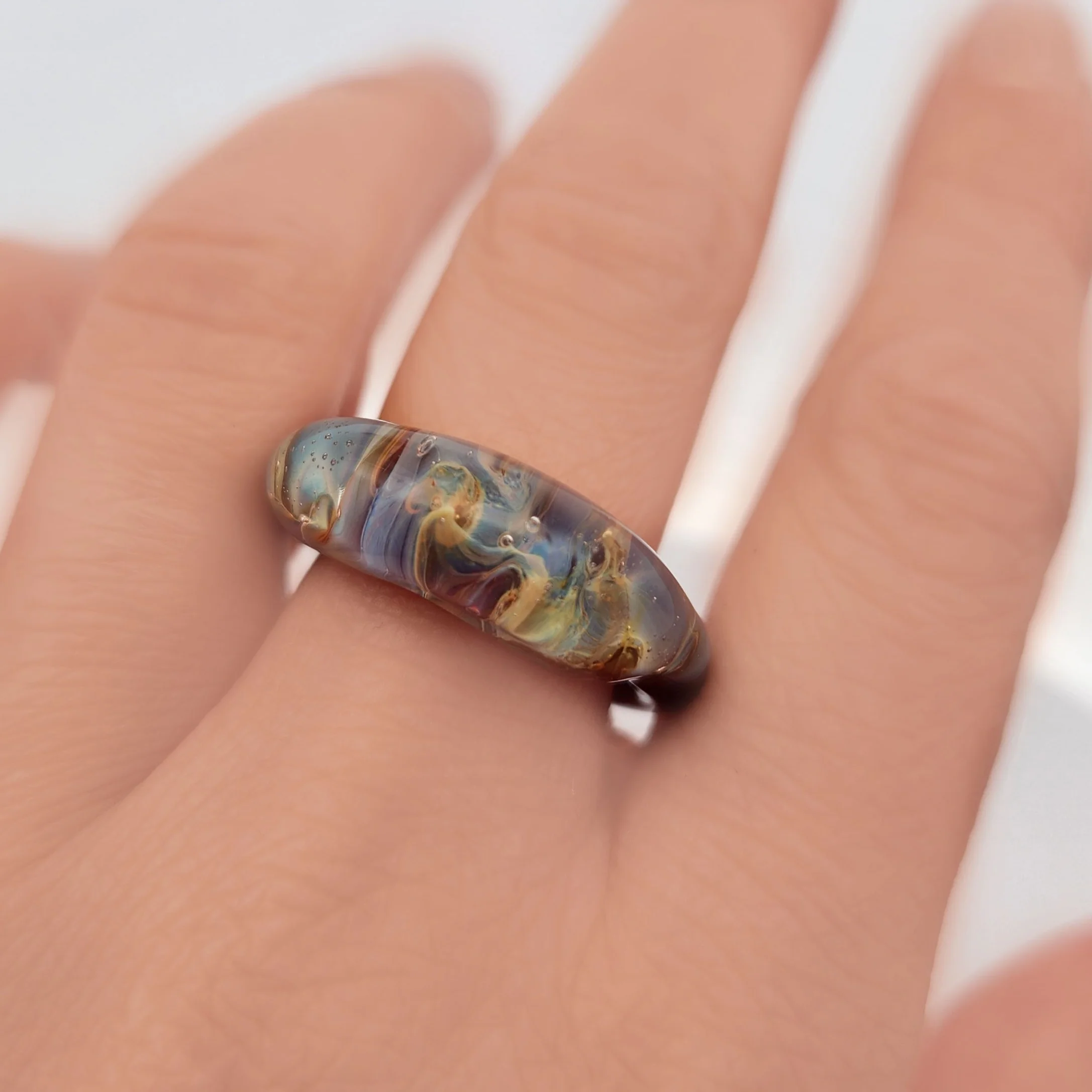 Glass Mystic Cloud Ring - Image 4