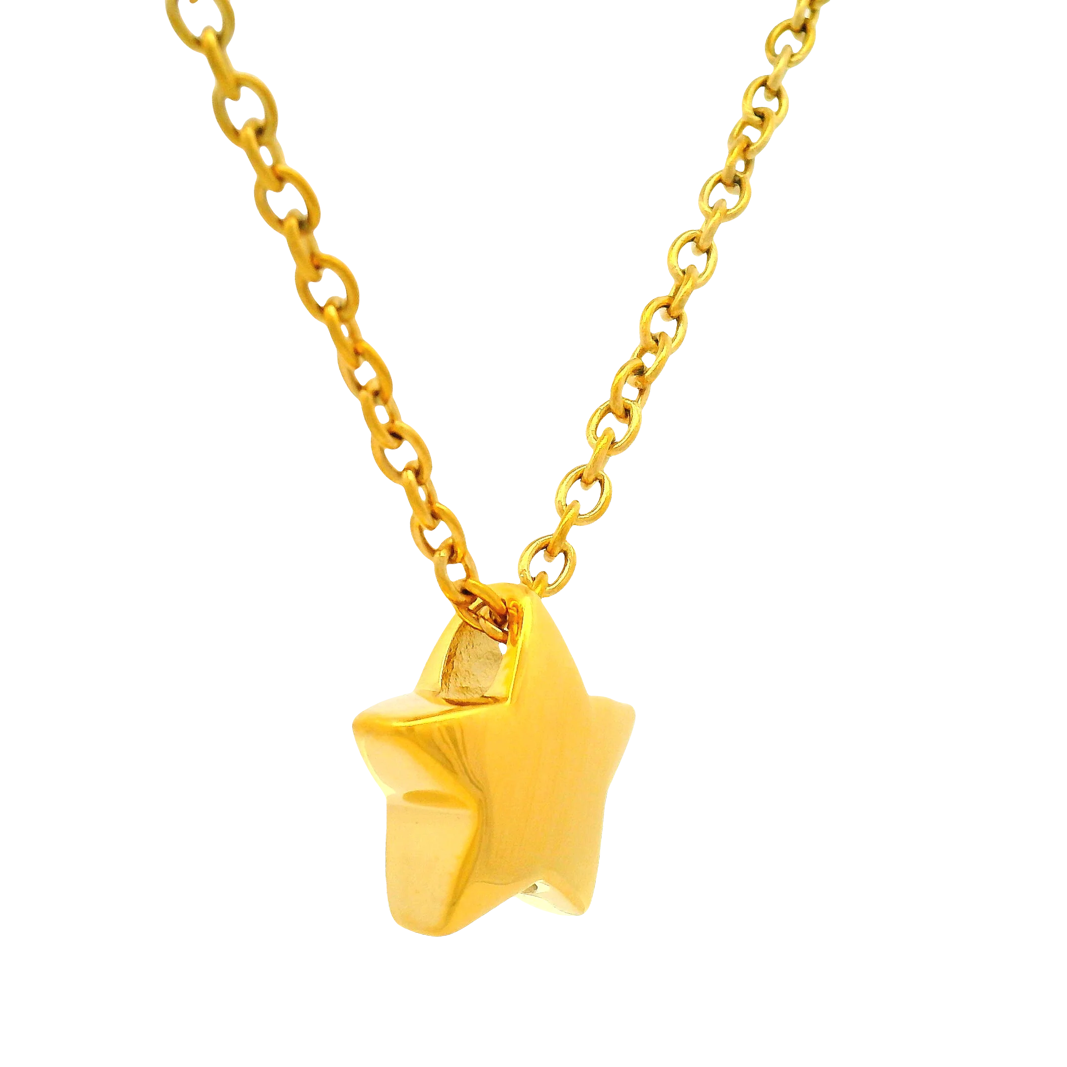 Gold Tiny Star Urn Pendant - Image 3