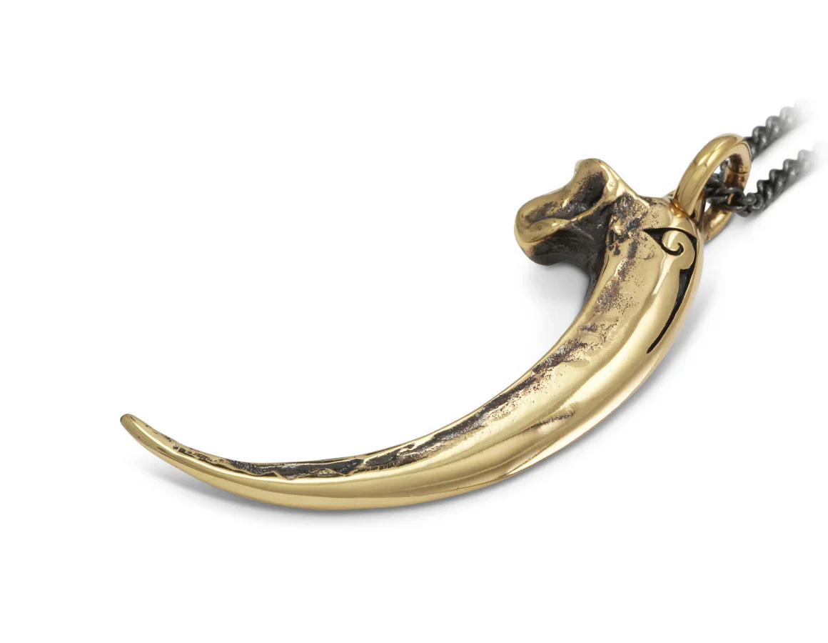 Bronze Golden Eagle Talon Pendant - Image 2
