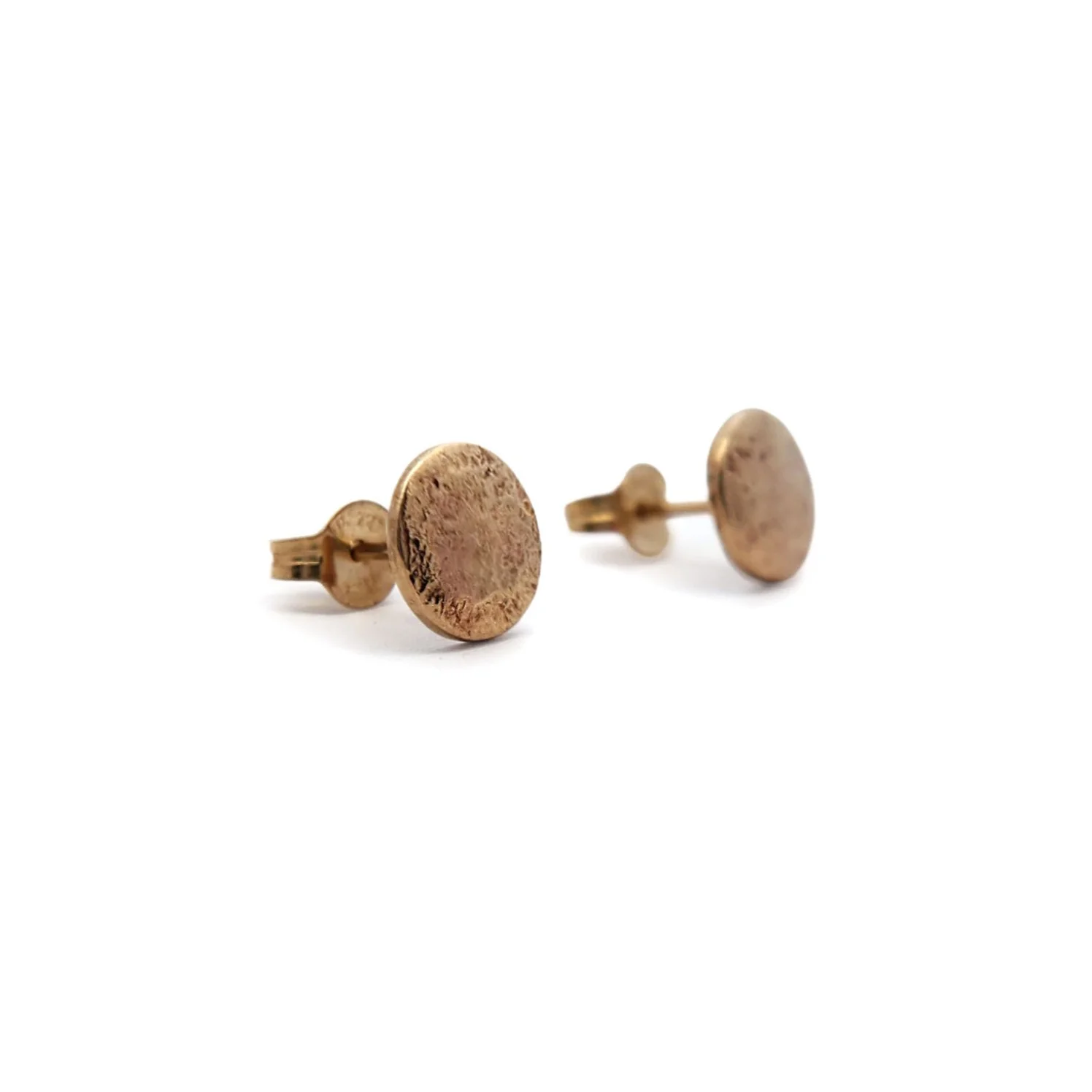 Hammered Disk Studs - Image 2
