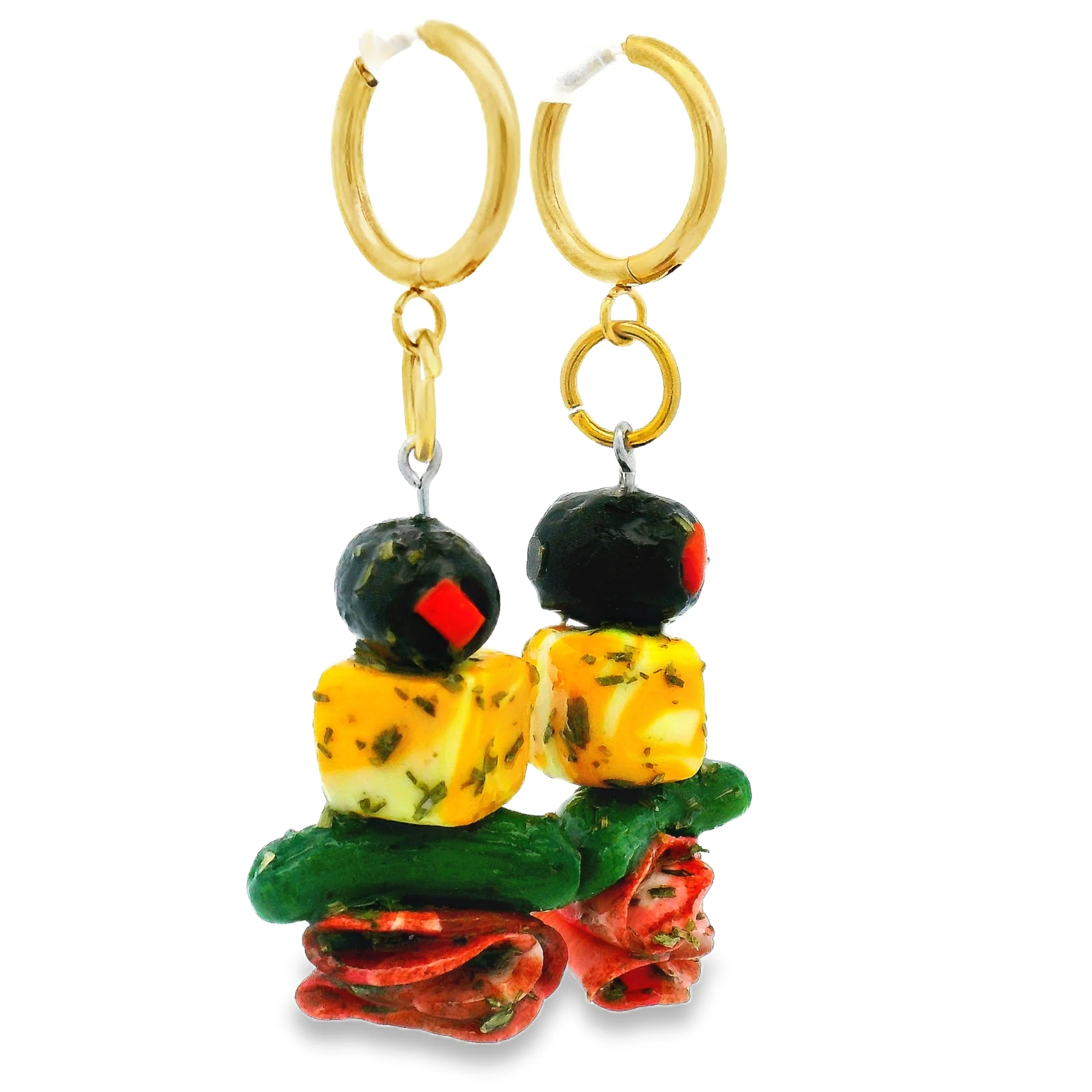 Handmade 4 Piece Antipasto Earrings - Image 2