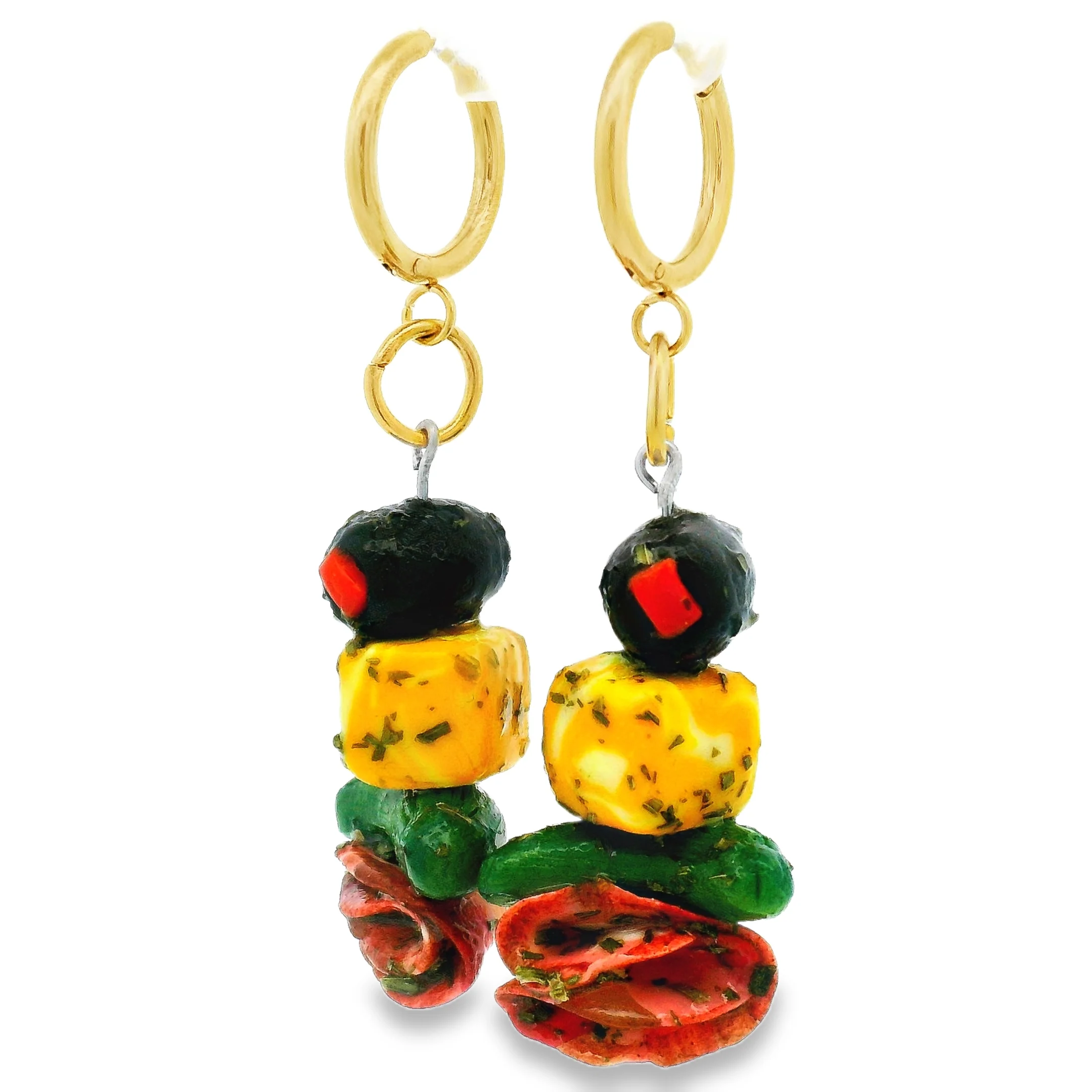 Handmade 4 Piece Antipasto Earrings - Image 3