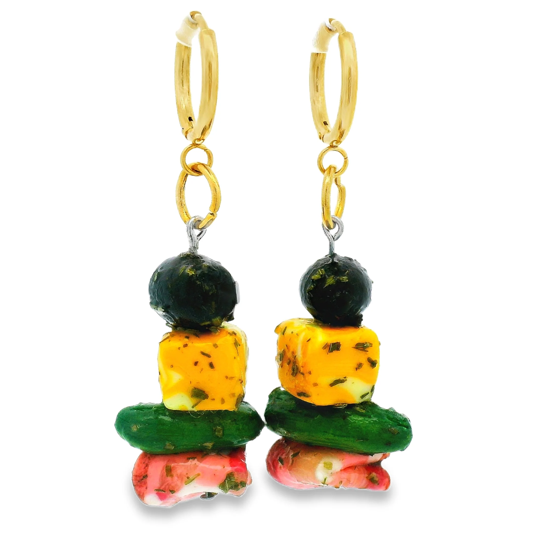 Handmade 4 Piece Antipasto Earrings - Image 4