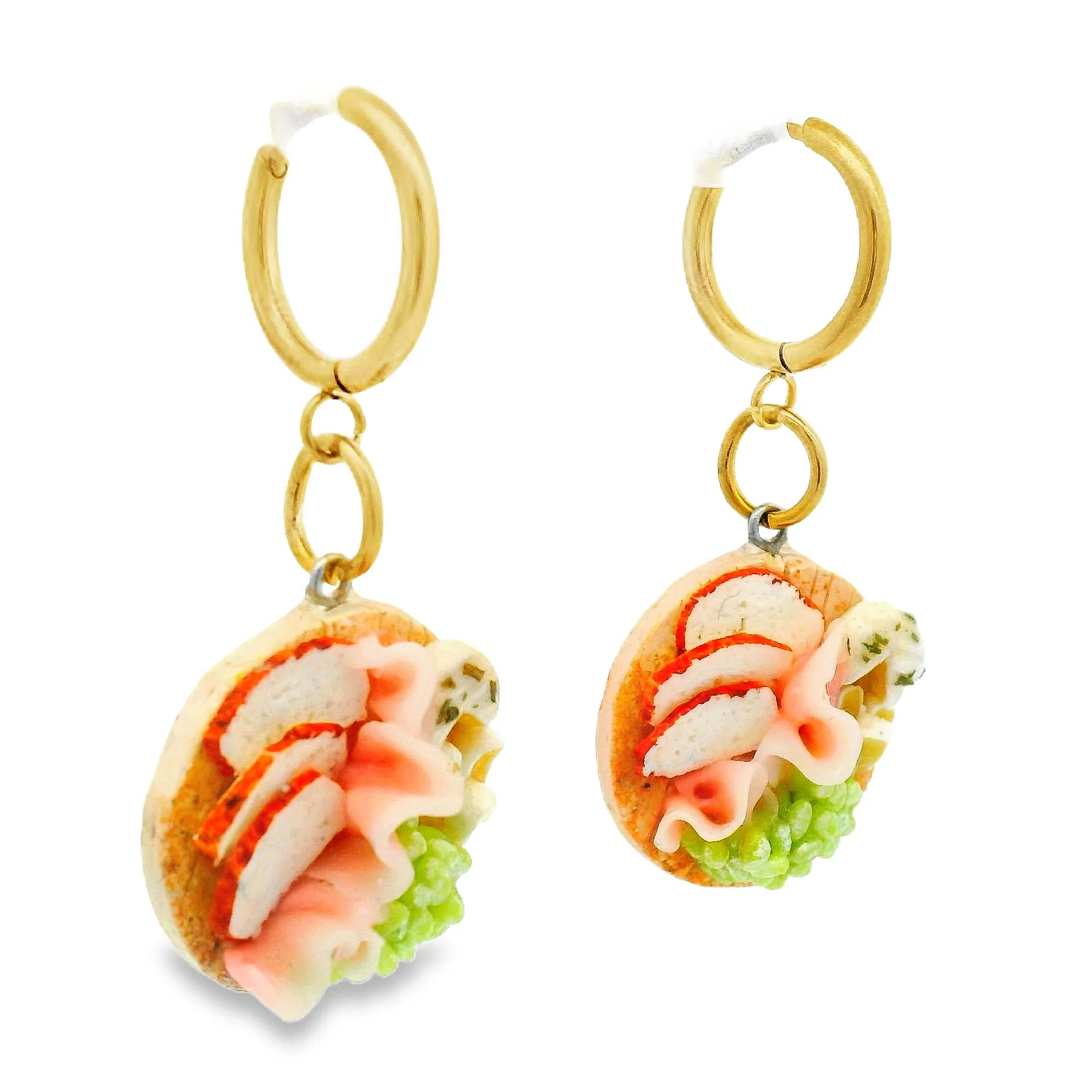 Handmade Charcuterie Board Earrings - Image 2