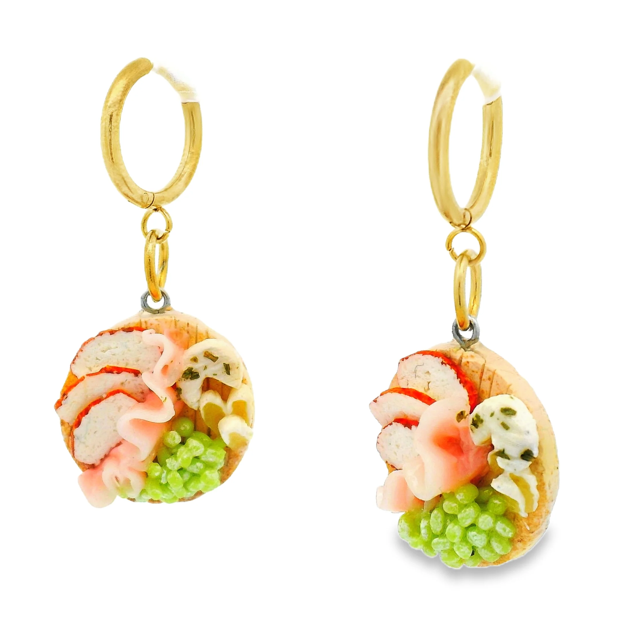 Handmade Charcuterie Board Earrings - Image 3