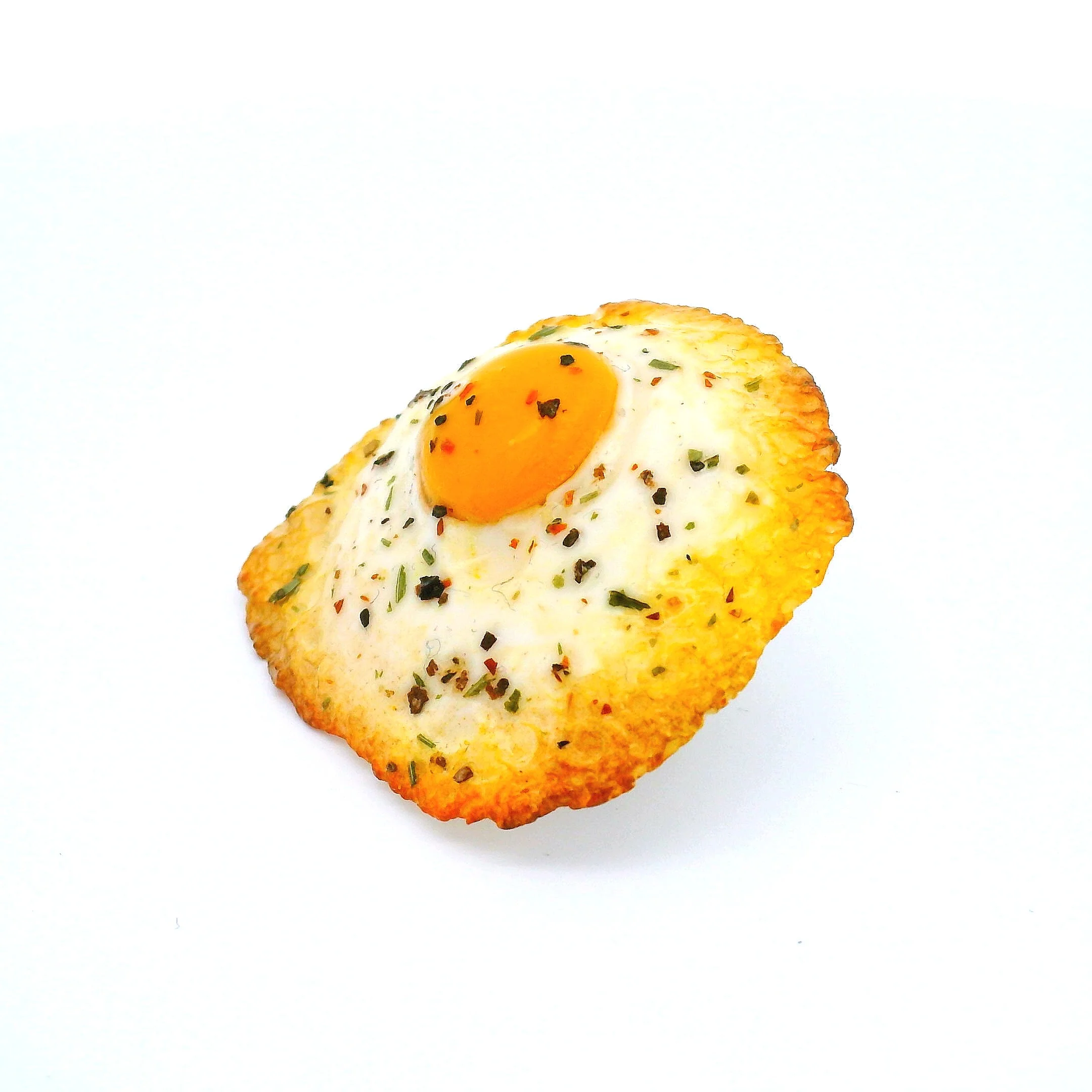 Handmade Fried Egg Pin - Image 2