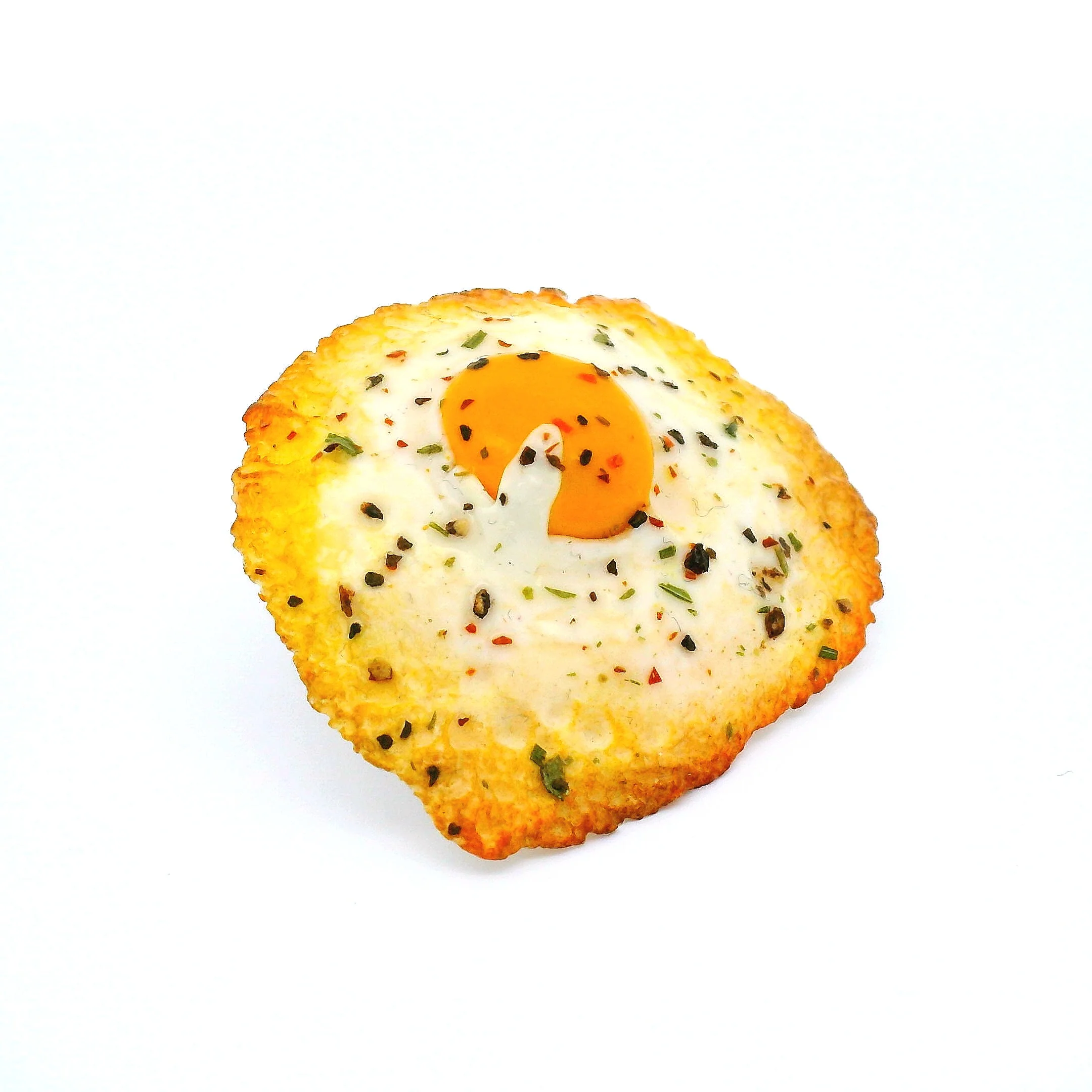 Handmade Fried Egg Pin - Image 4