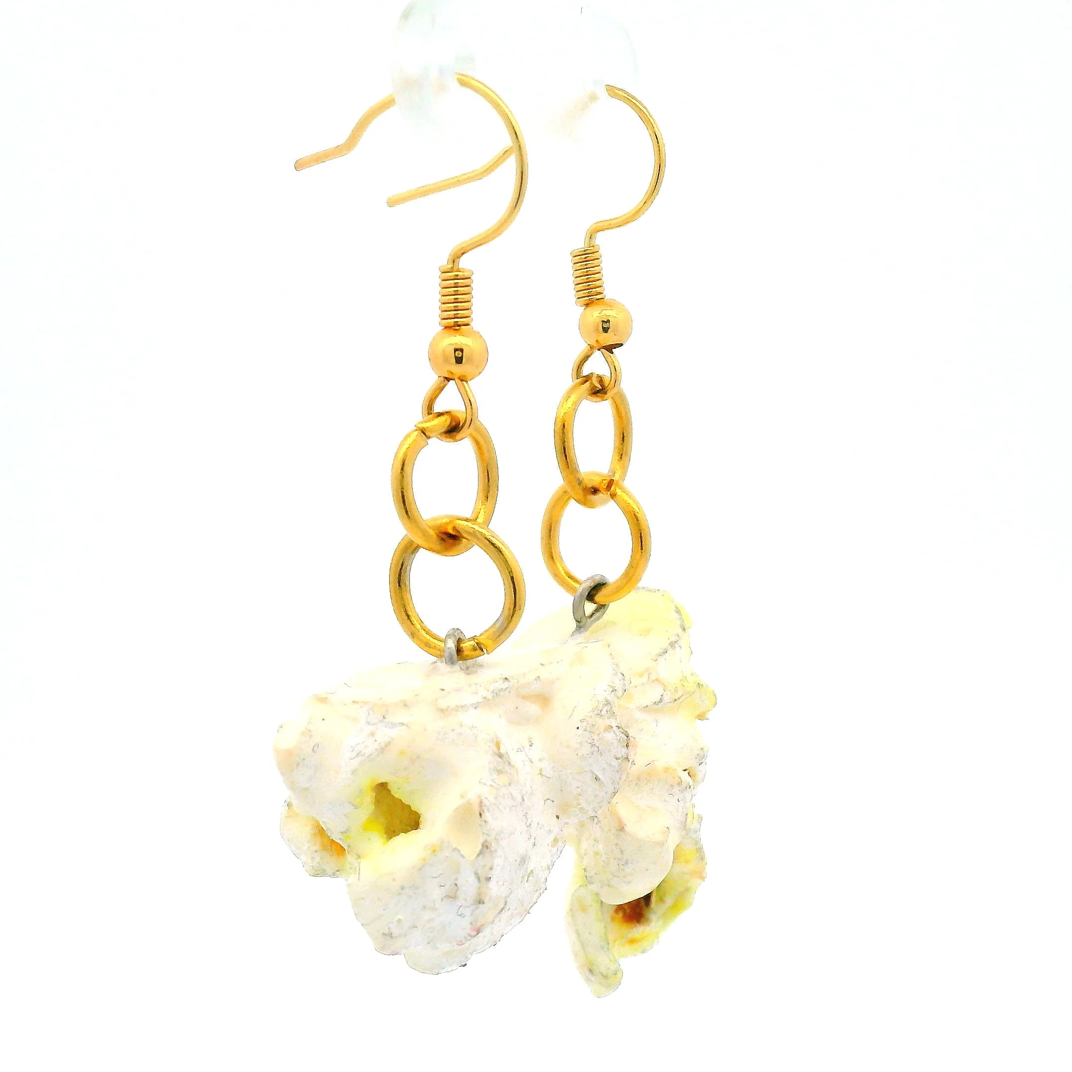 Handmade Popcorn Earrings - Image 3