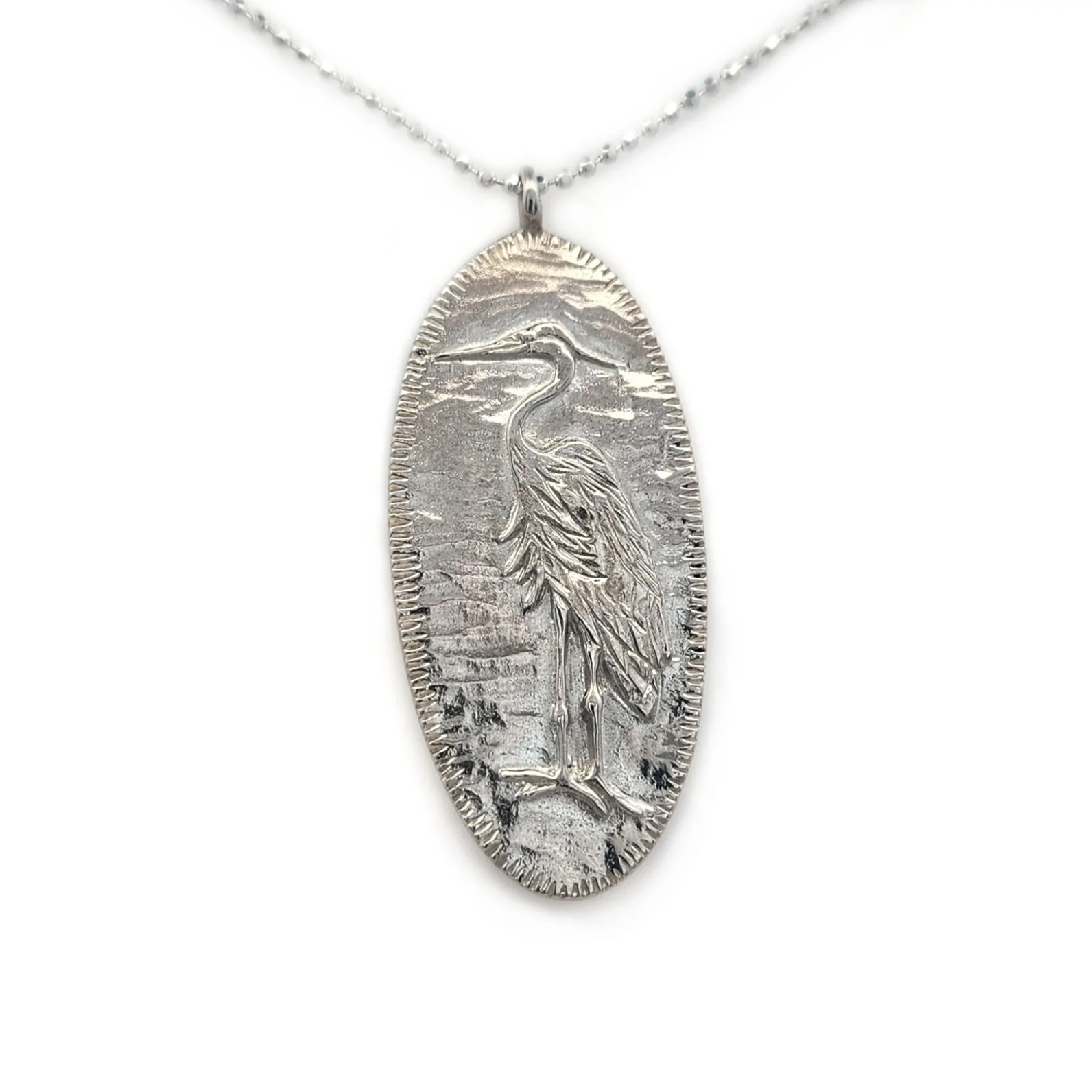Heron Medallion Pendant - Image 2