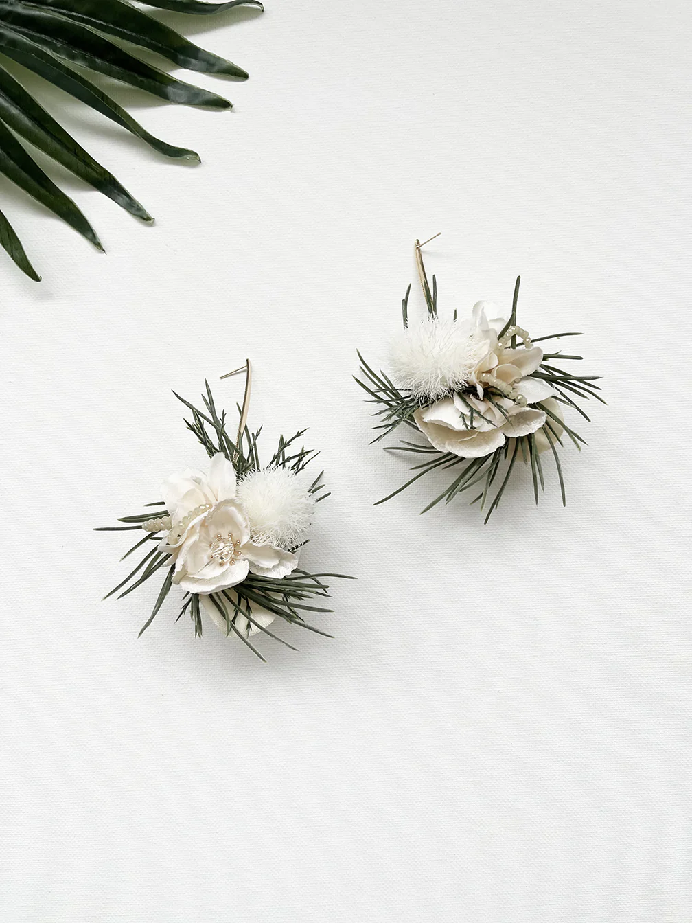 Holiday Garden Party Posy Earrings - Image 2