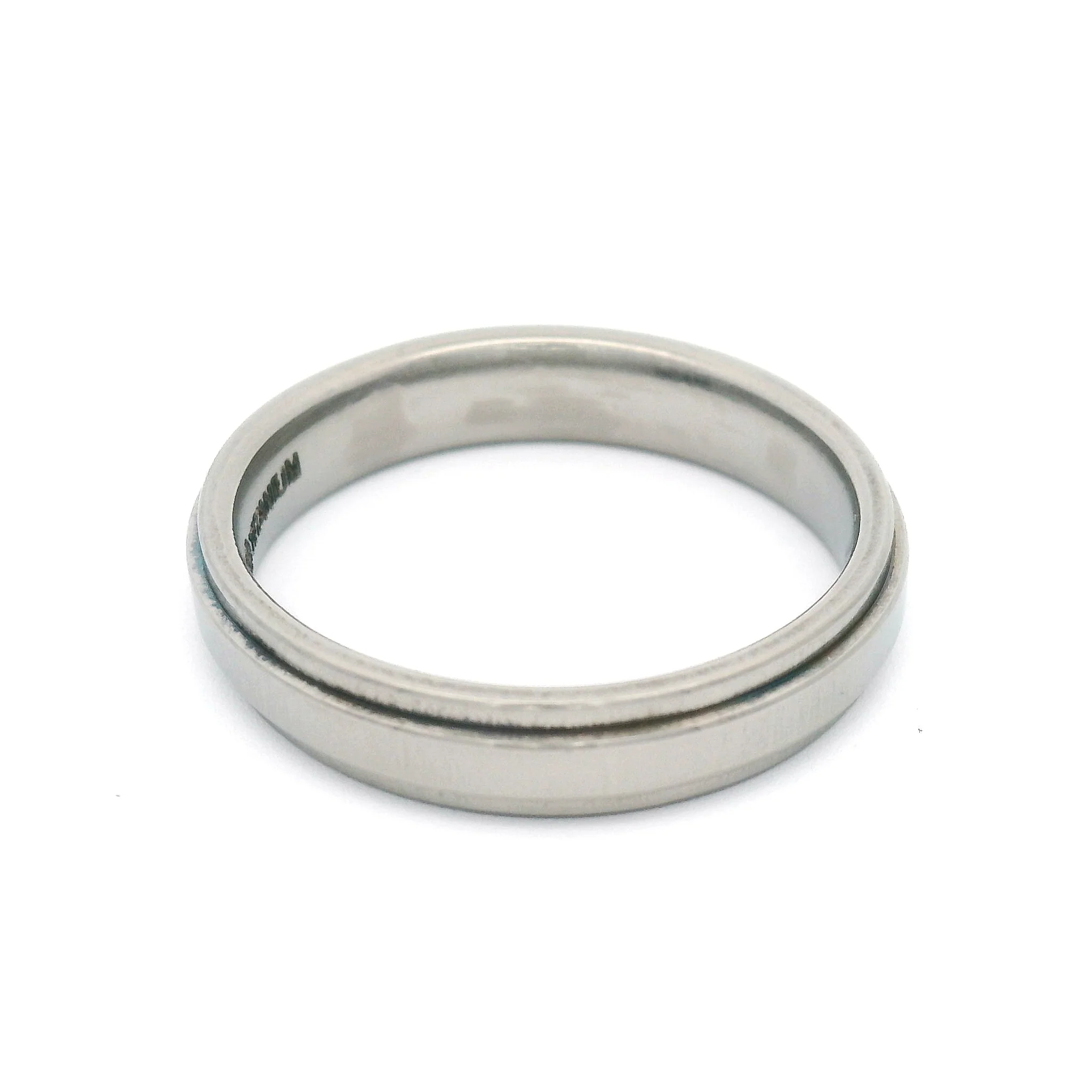 4mm Wide Titanium Step Band - Image 2