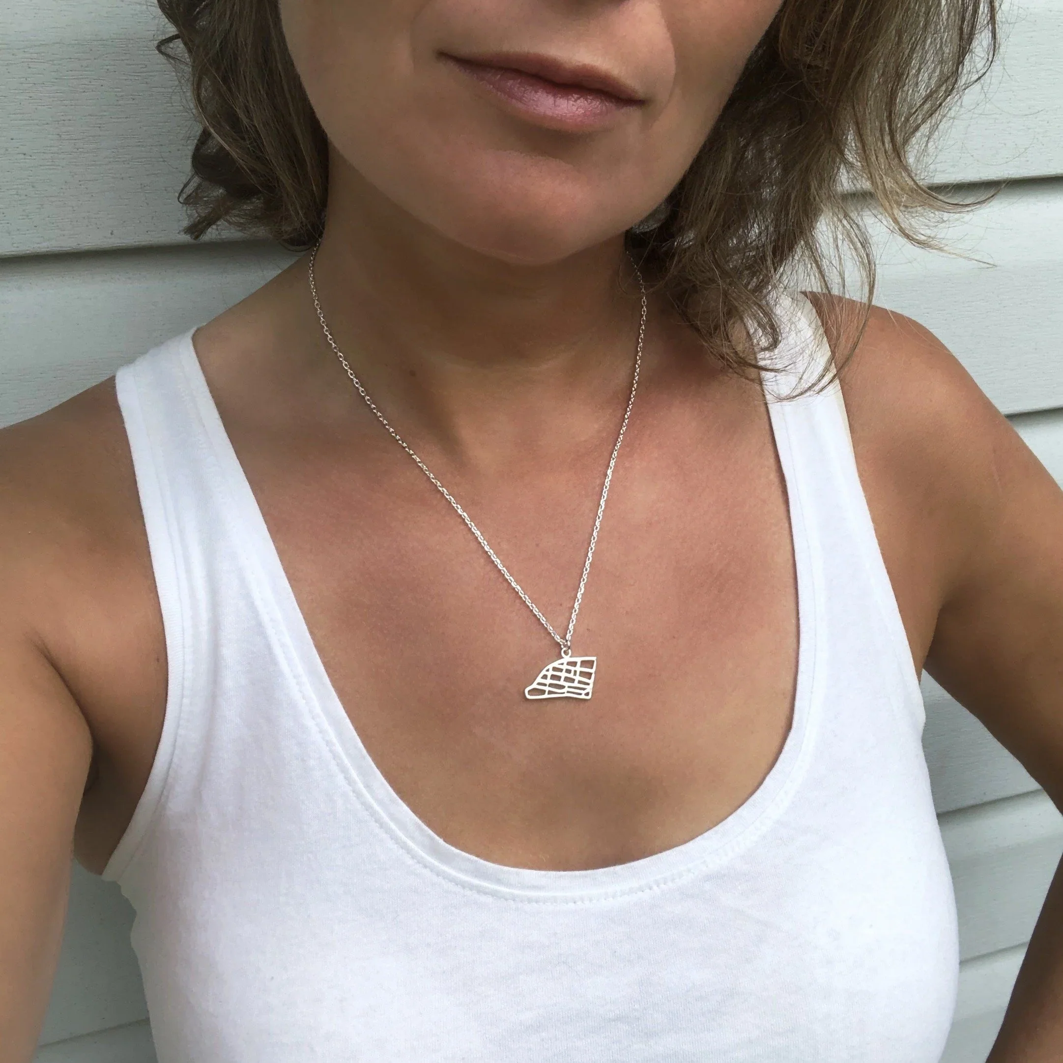 Leslieville Map Pendant - Image 3