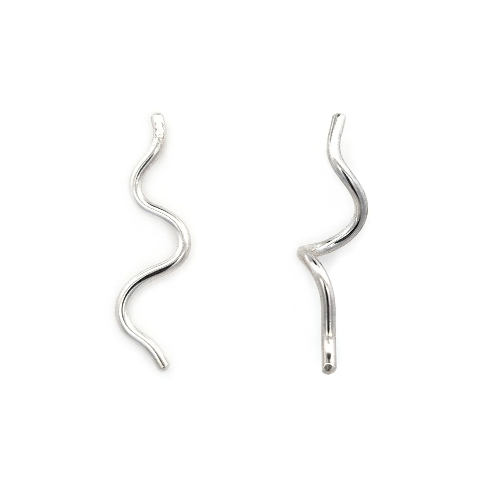 Long Squiggle Studs - Image 5