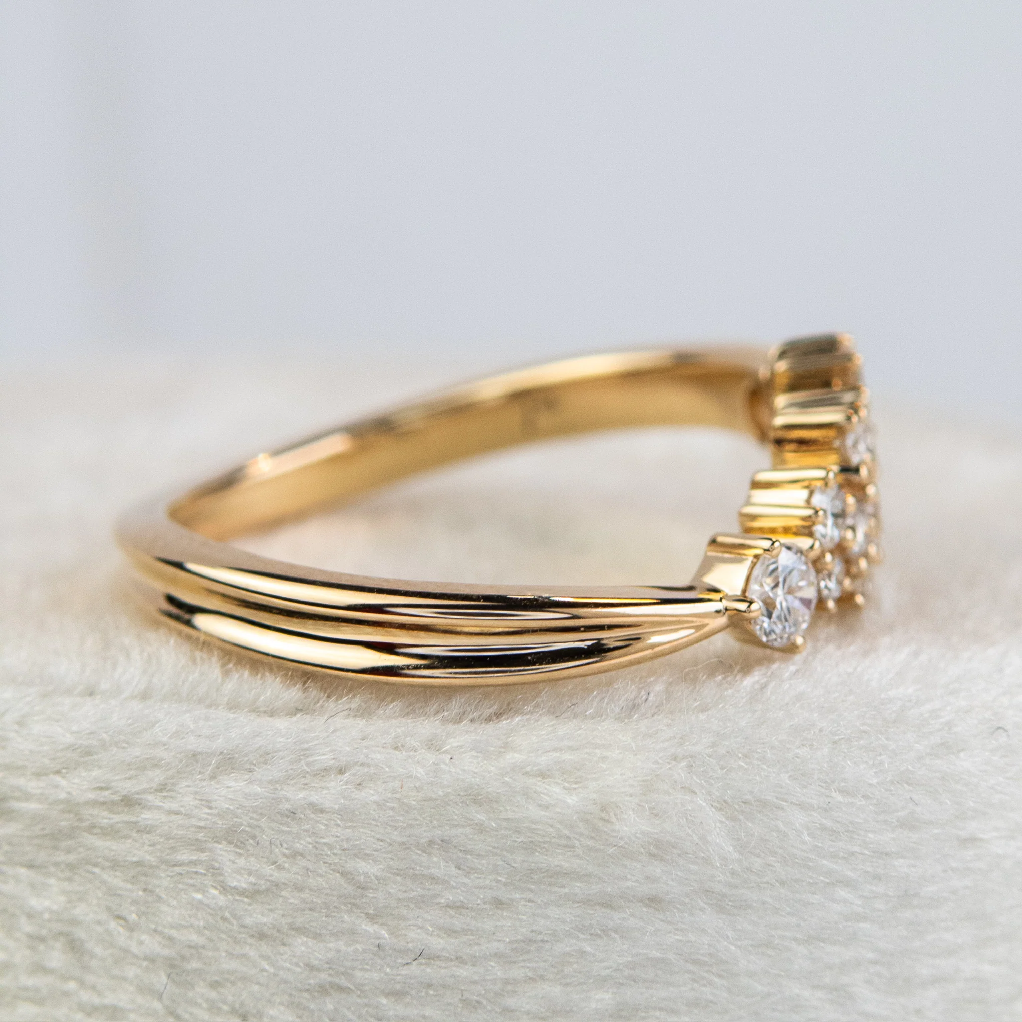 Lula - Diamond Cluster Engagement Ring - Image 3