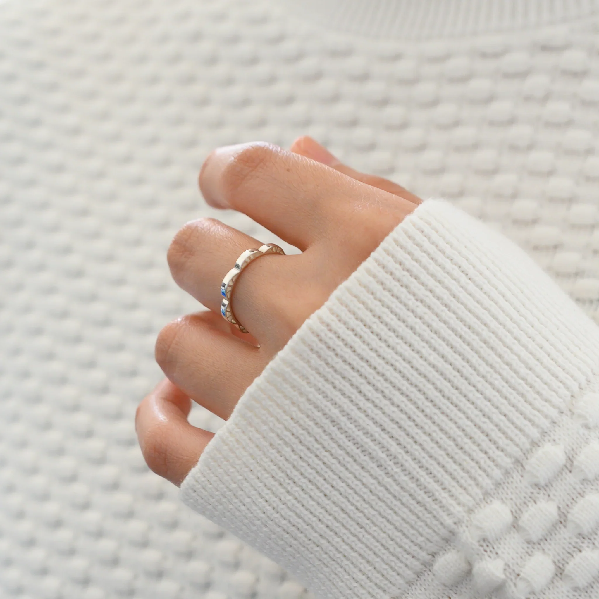 Mandala Seashell Ring - Image 3