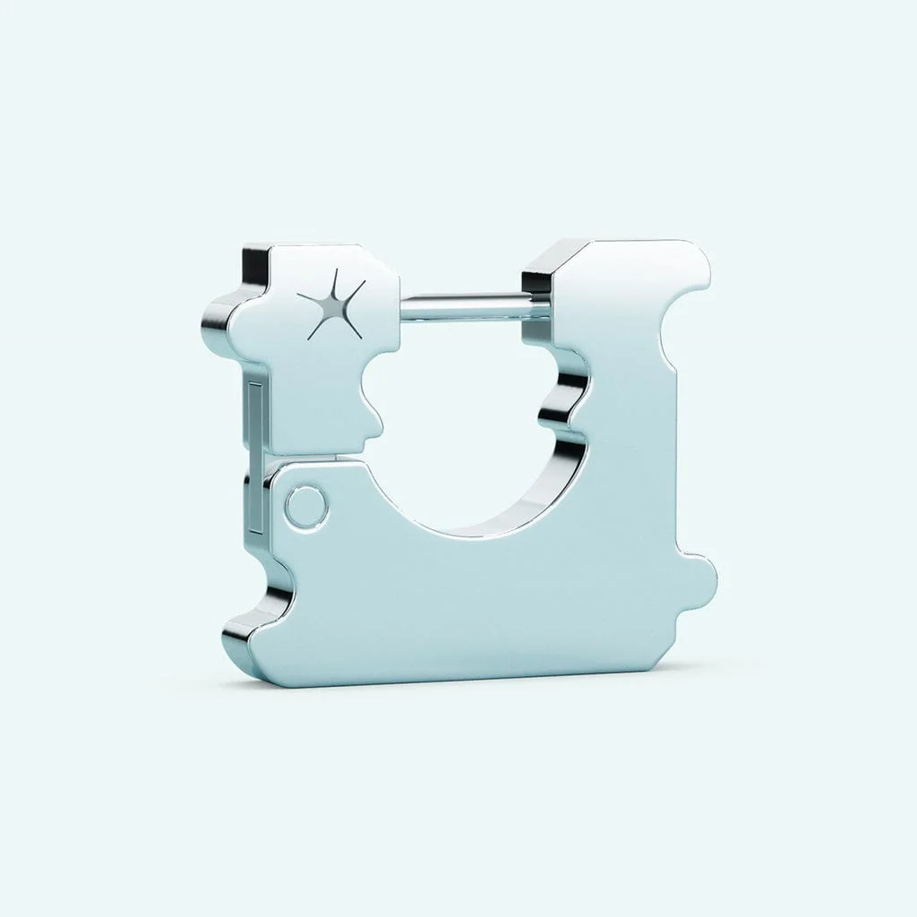 Mini Bread Tab Earring - Image 2