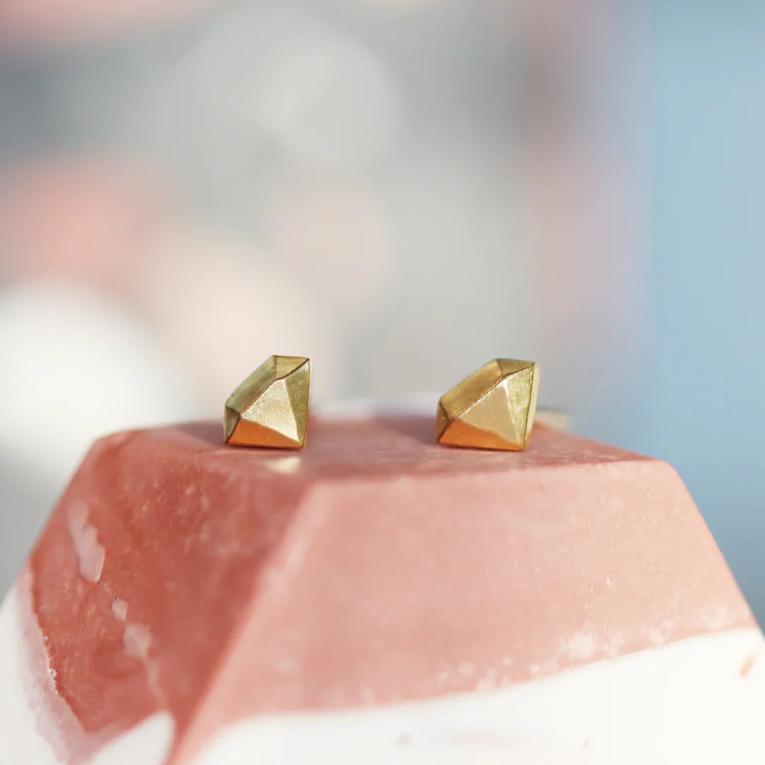 Mini Gem Shaped Studs - Image 2
