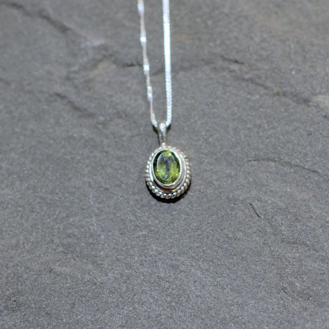 Mini Gemstone Necklace - Image 4